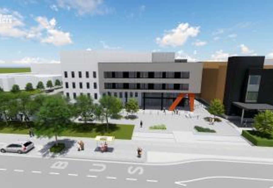 Voorgevel z blok az delta campus brugsesteenweg 0