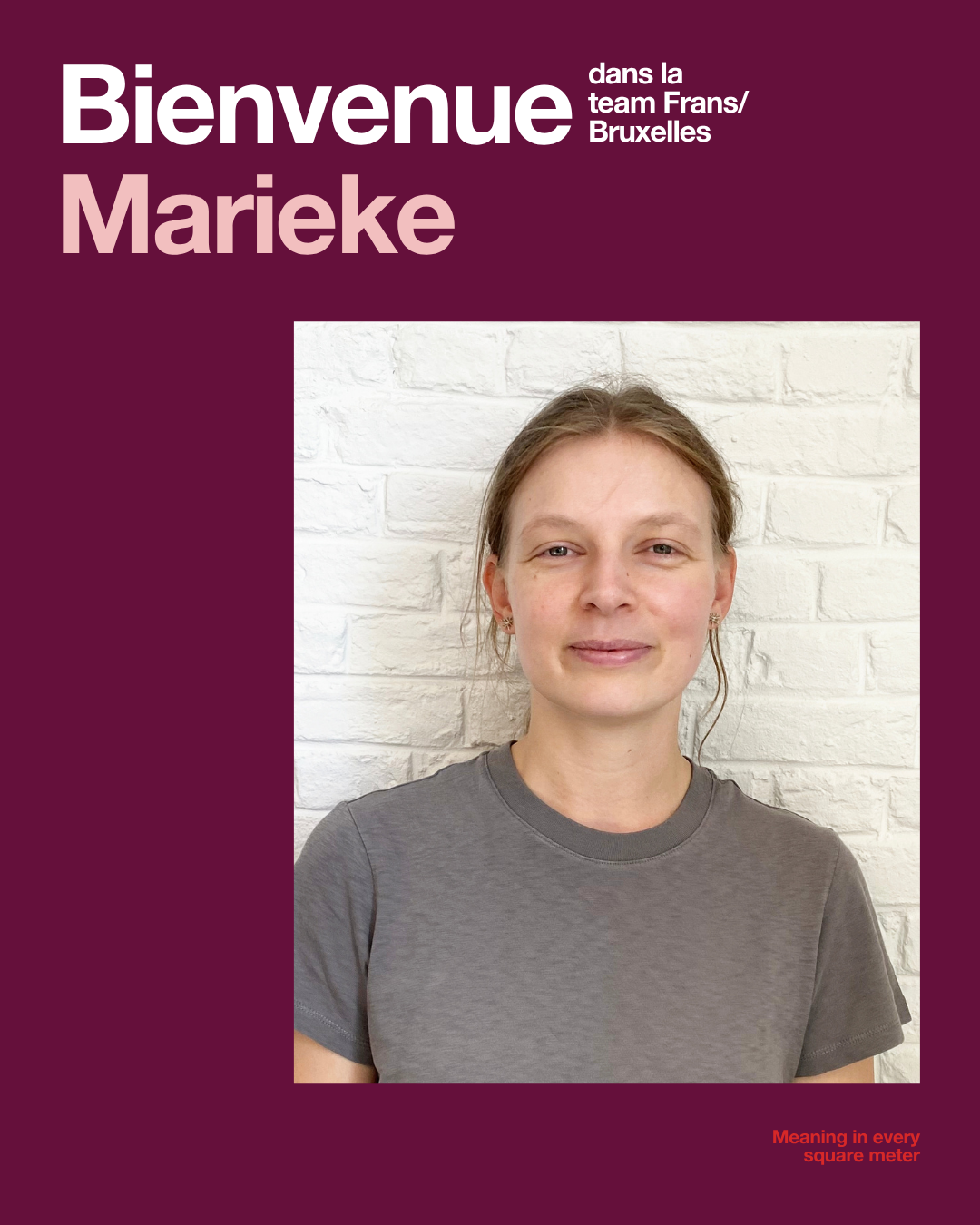Nieuwe Collega Marieke FR