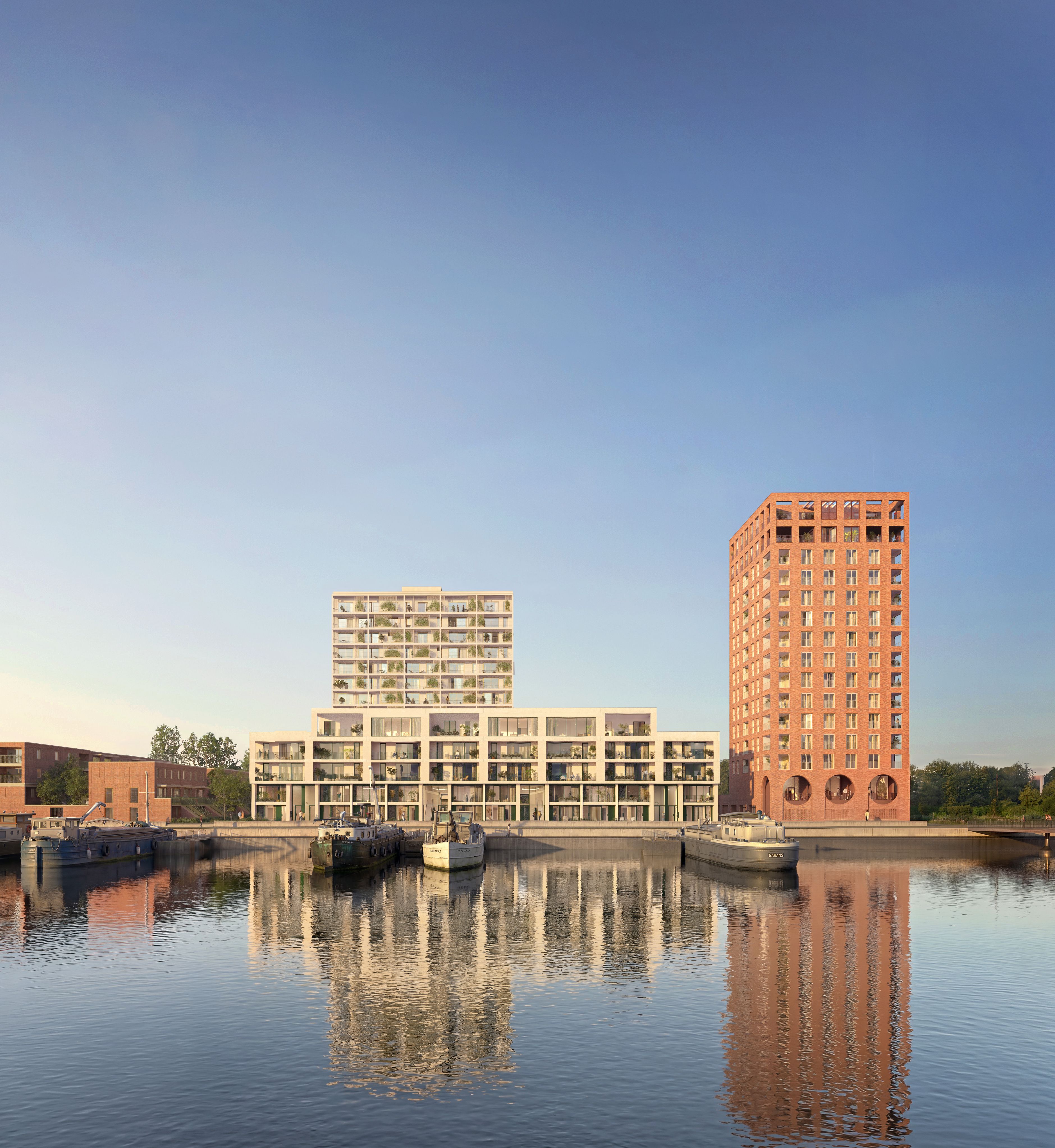 CAAAP Nieuwe Dokken Waterfront View 01 Final