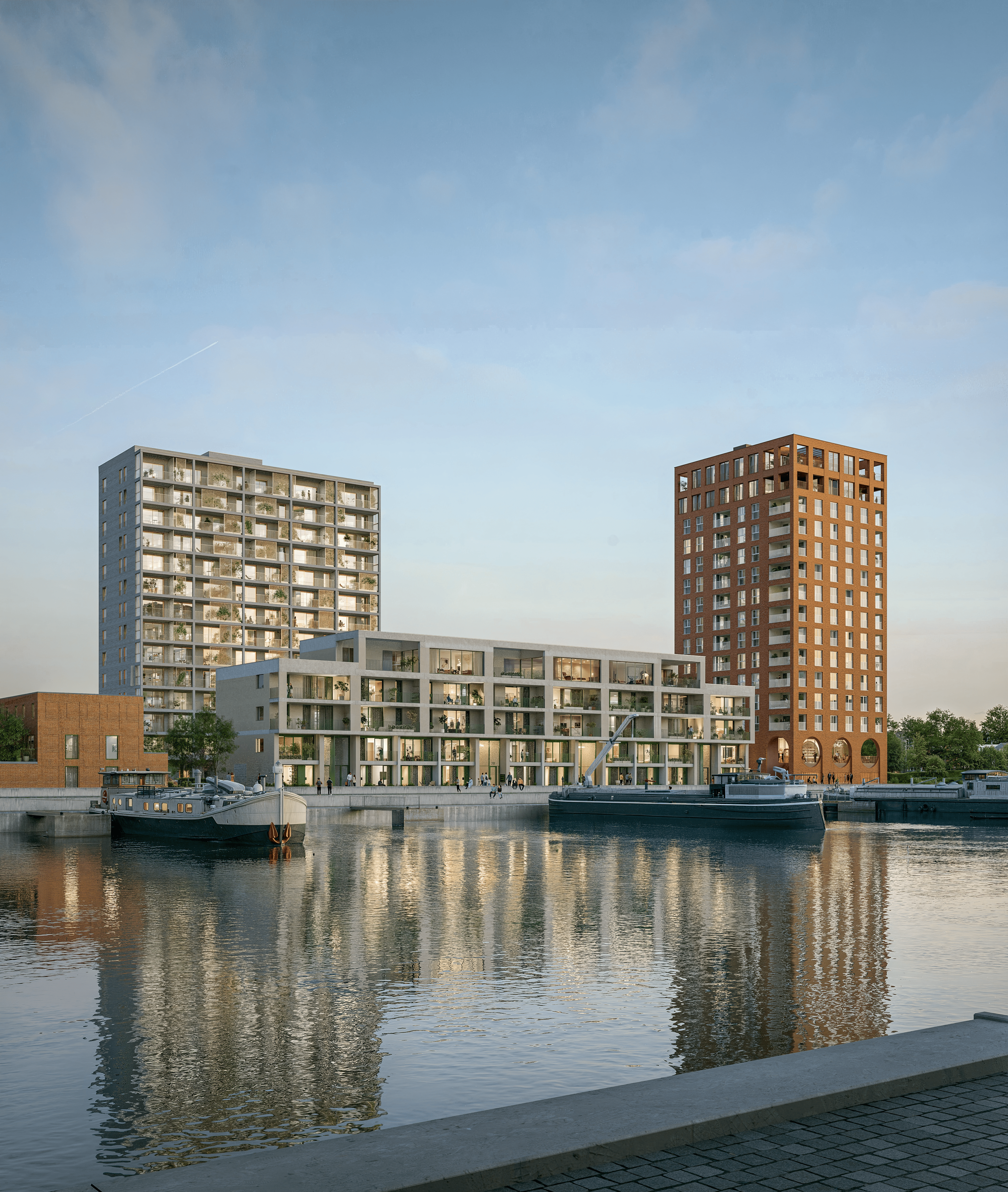 CAAAP Nieuwe Dokken Waterfront View 02 Final