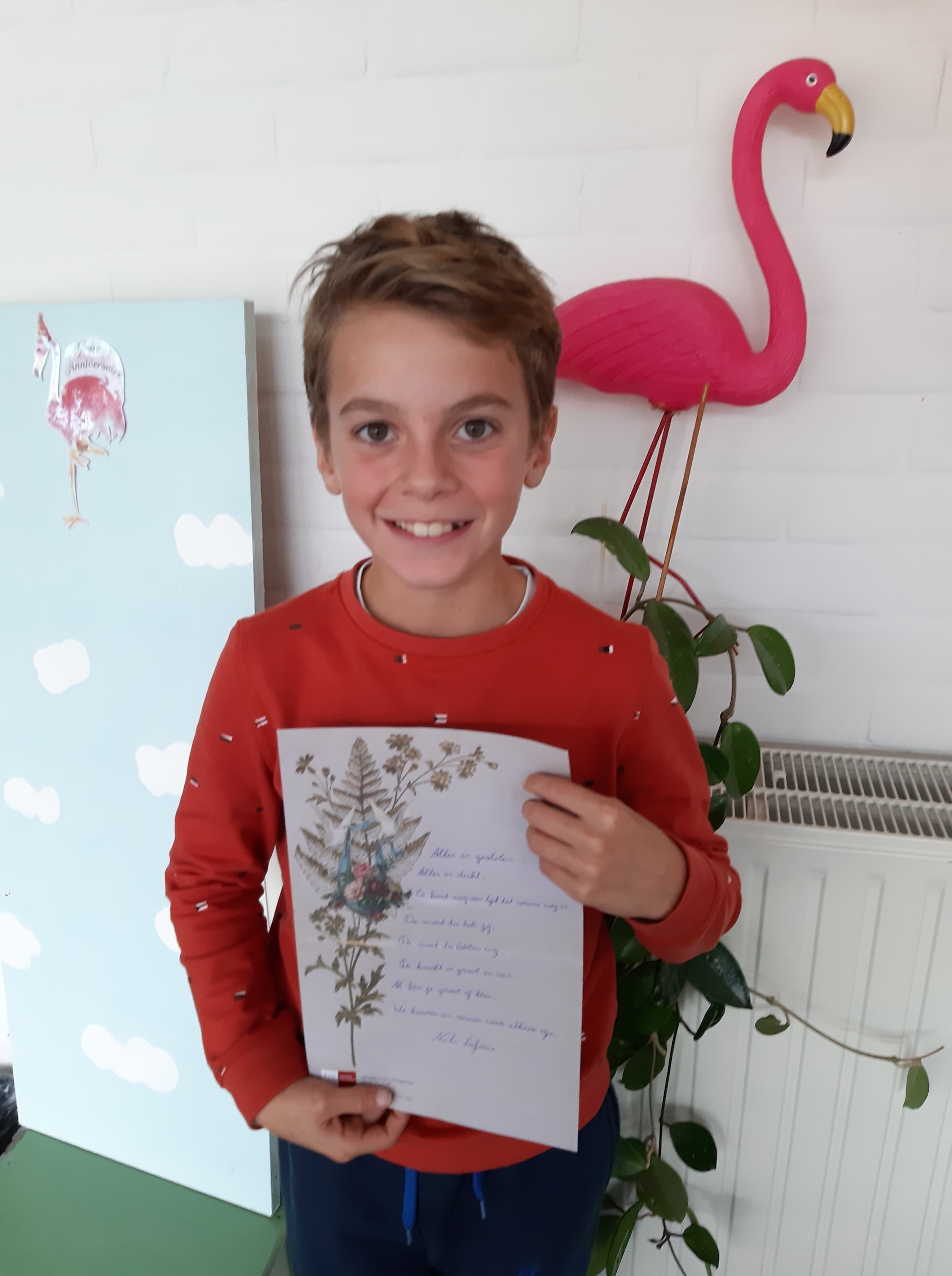 Schrijfactie basisschool de STE Mpel