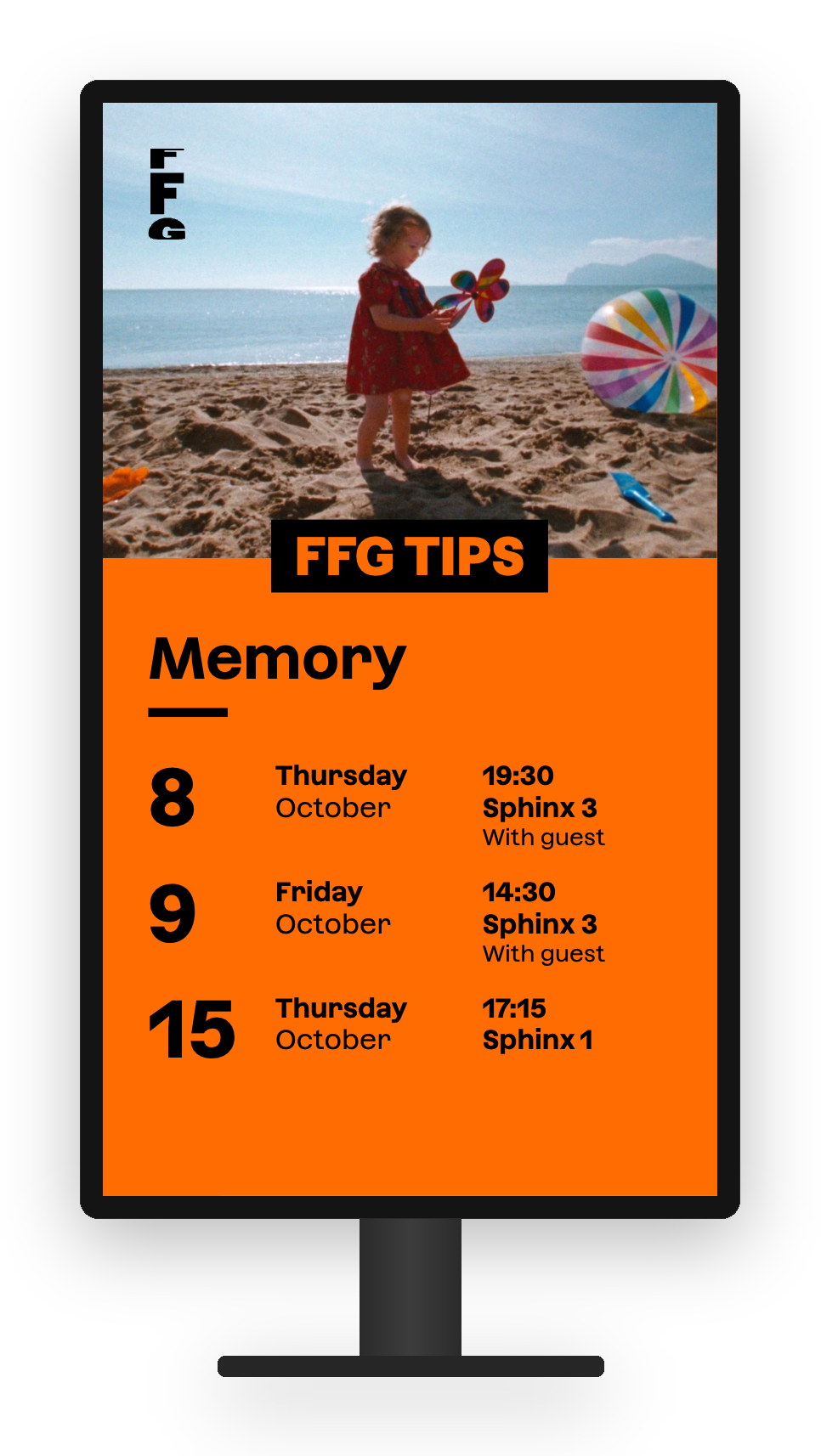 Mockup slide