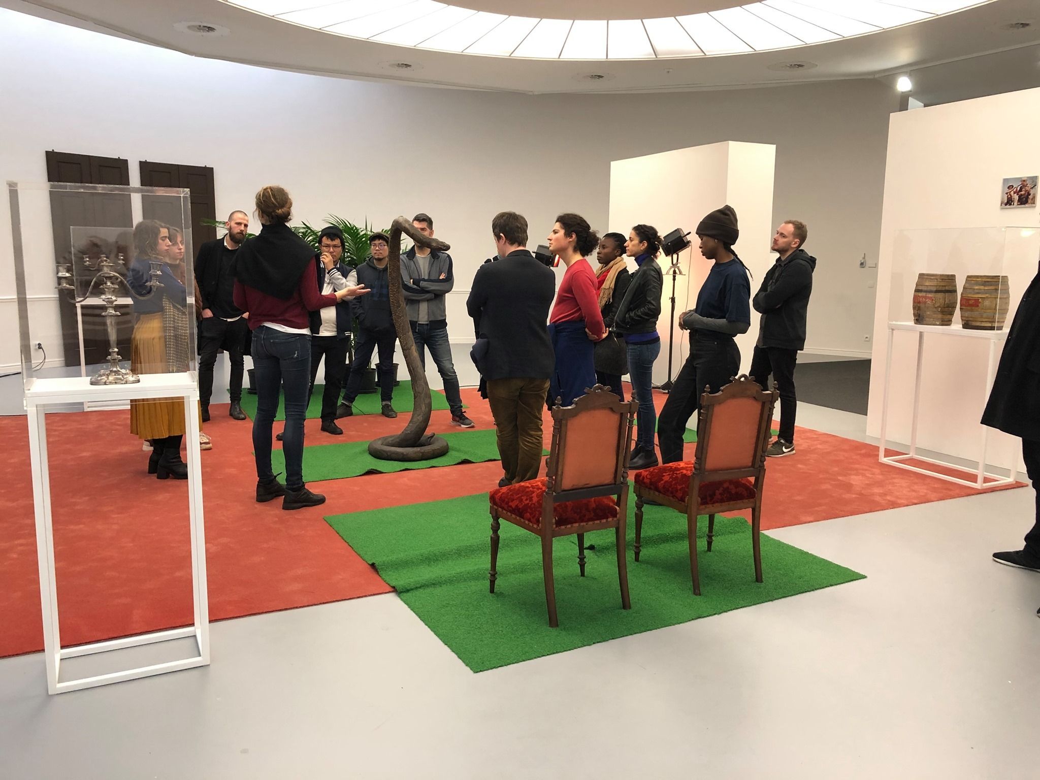 Study trip to M HKA and NICC, 2020