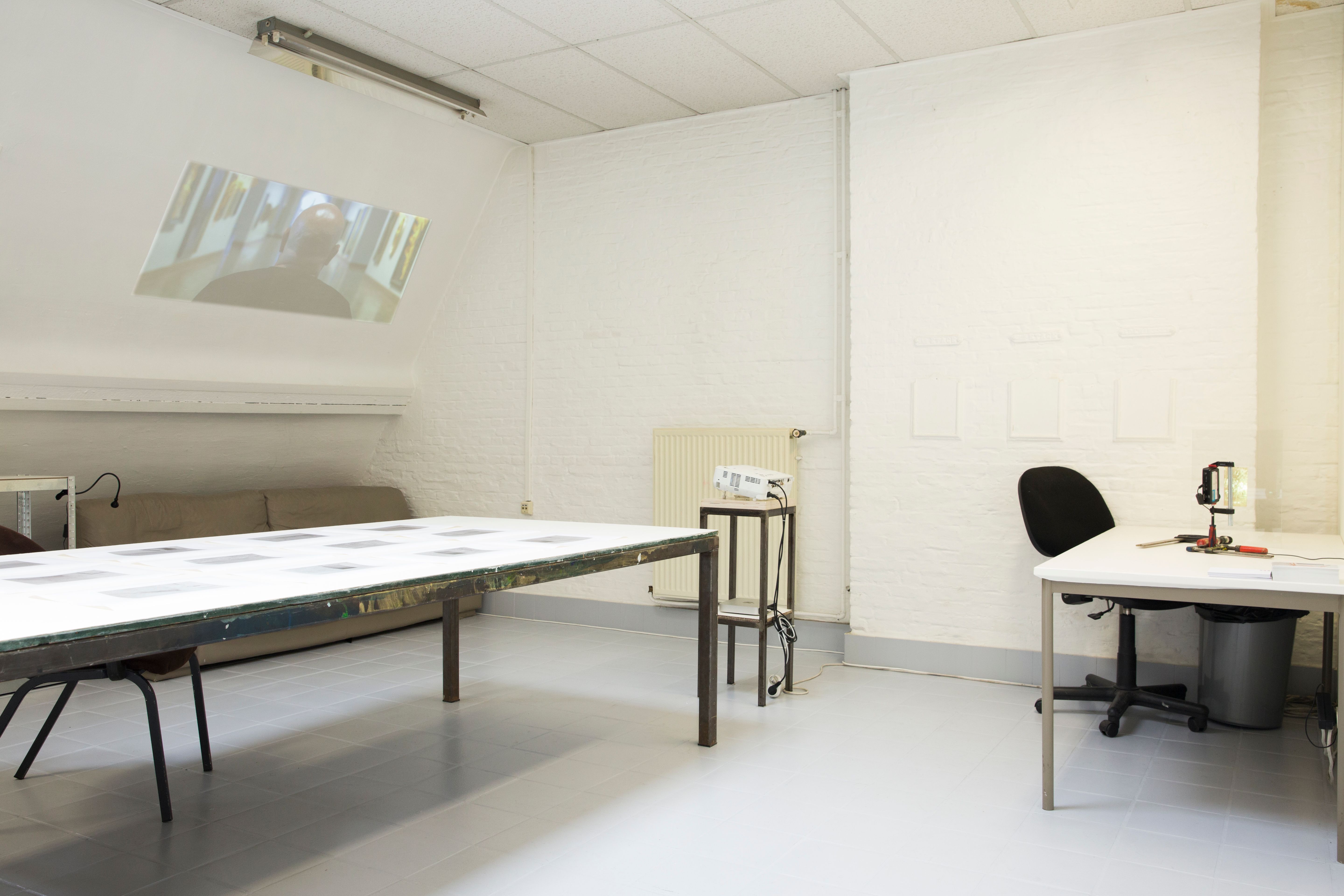HISK Open Studios 2019, Diego Lama, Photo Laure Cottin Stefanelli