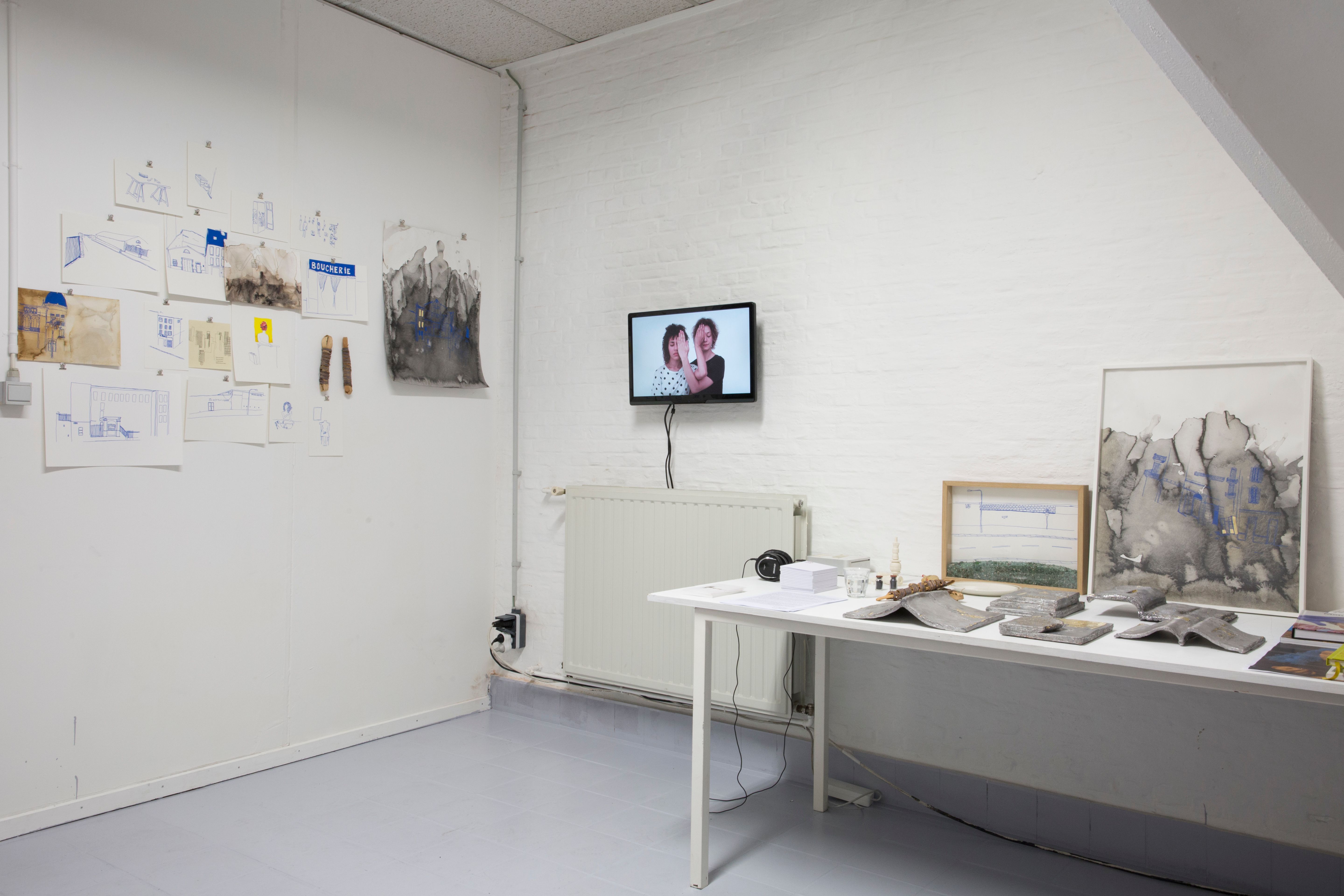 HISK Open Studios 2019, Hanane El Farissi, Photo Laure Cottin Stefanelli