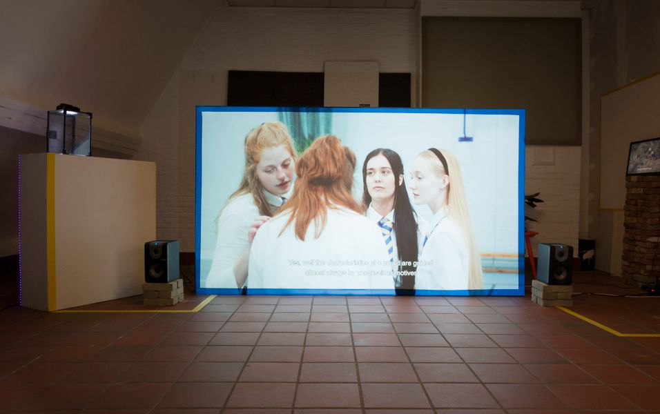 HISK Open Studios 2019, Helen Anna Flanagan, Photo Laure Cottin Stefanelli
