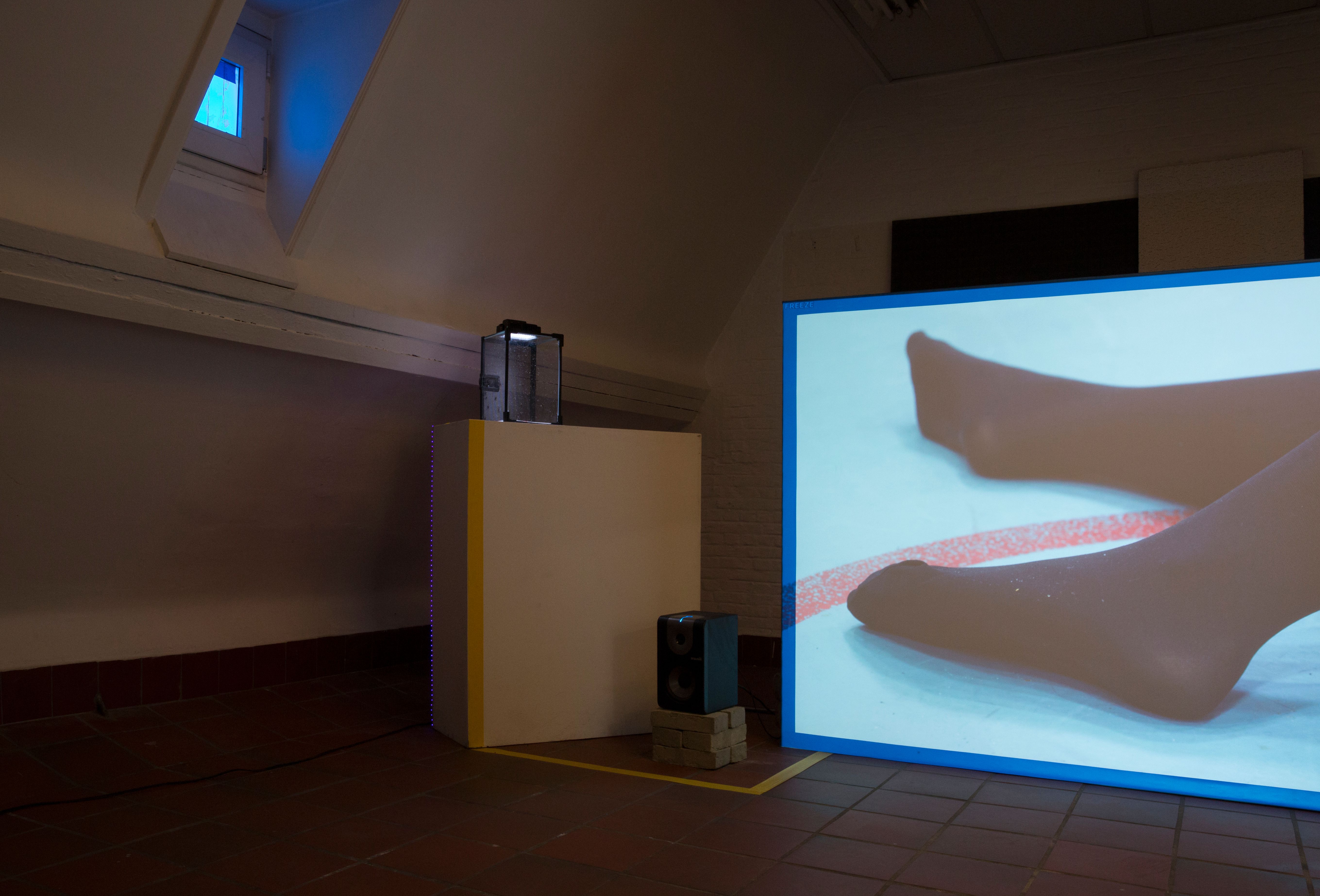 HISK Open Studios 2019, Helen Anna Flanagan, Photo Laure Cottin Stefanelli