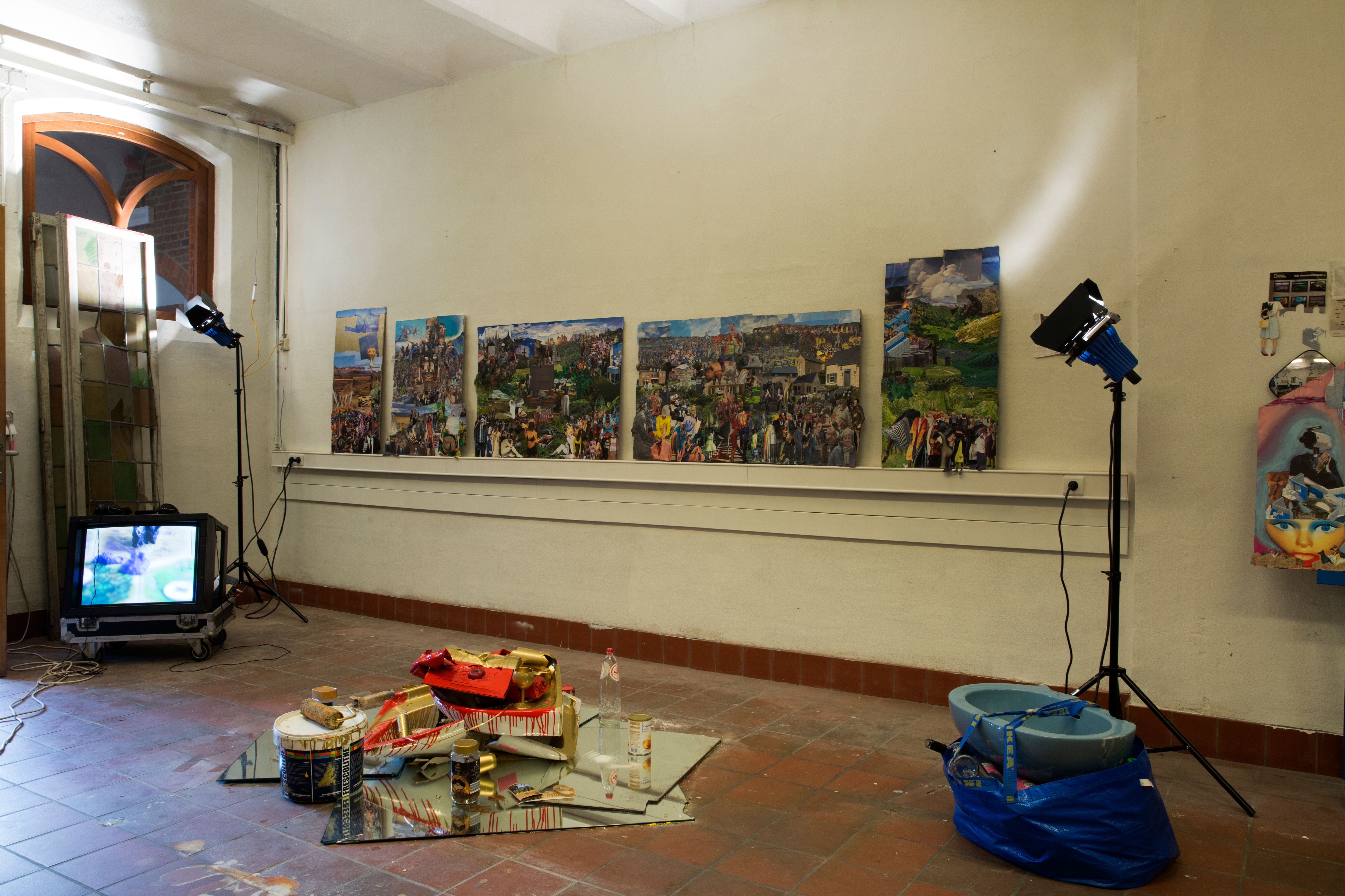 HISK Open Studios 2019, Megan Leigh Heilig, Photo Laure Cottin Stefanelli