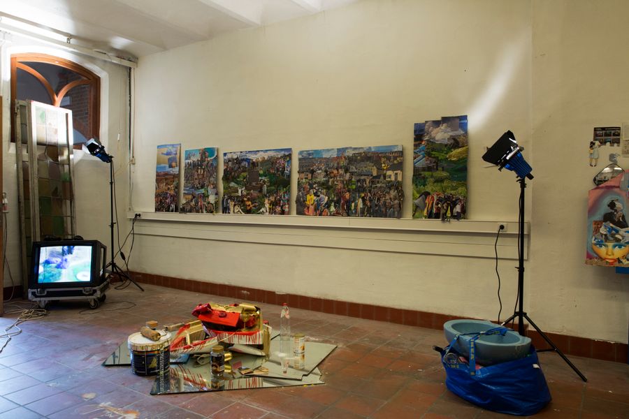 HISK Open Studios 2019, Megan Leigh Heilig, Photo Laure Cottin Stefanelli
