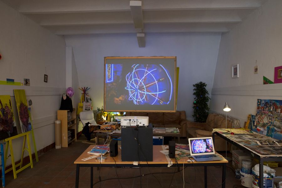 HISK Open Studios 2019, Megan Leigh Heilig, Photo Laure Cottin Stefanelli
