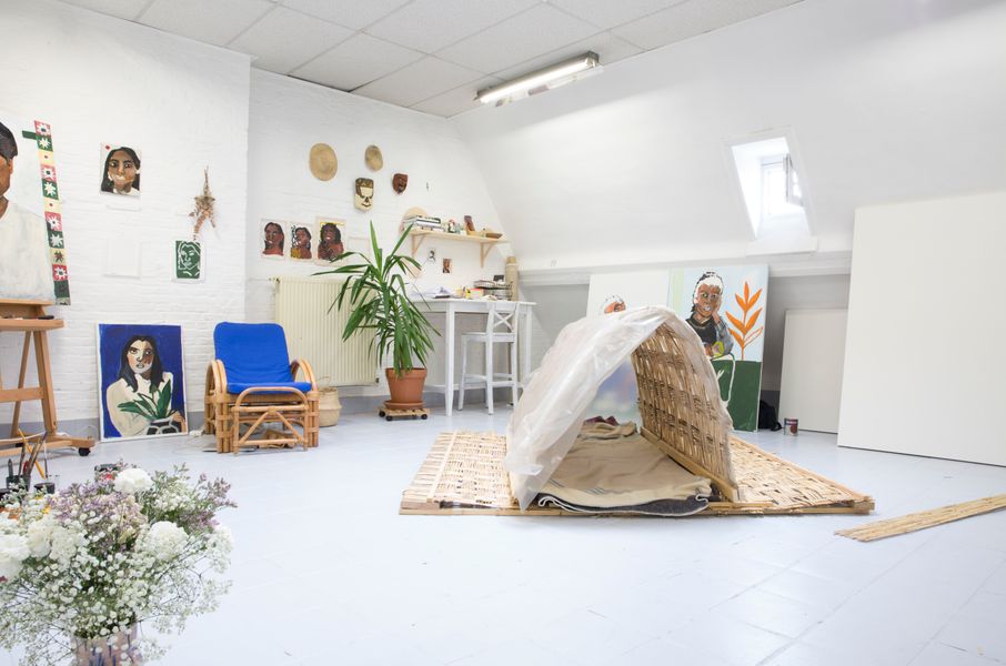 HISK Open Studios 2019, Shirley Villavicencio Pizango, Photo Laure Cottin Stefanelli
