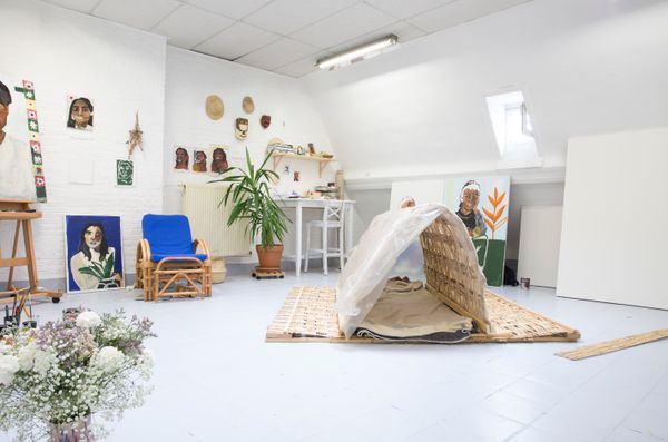 HISK Open Studios 2019, Shirley Villavicencio Pizango, Photo Laure Cottin Stefanelli