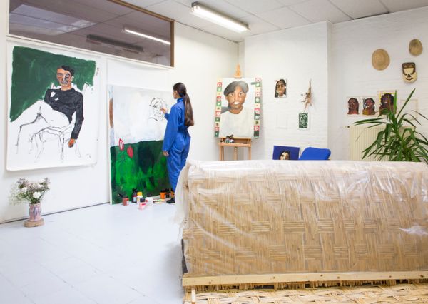 HISK Open Studios 2019, Shirley Villavicencio Pizango, Photo Laure Cottin Stefanelli