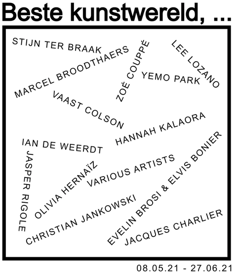 Beste kunstwereld,... 2021