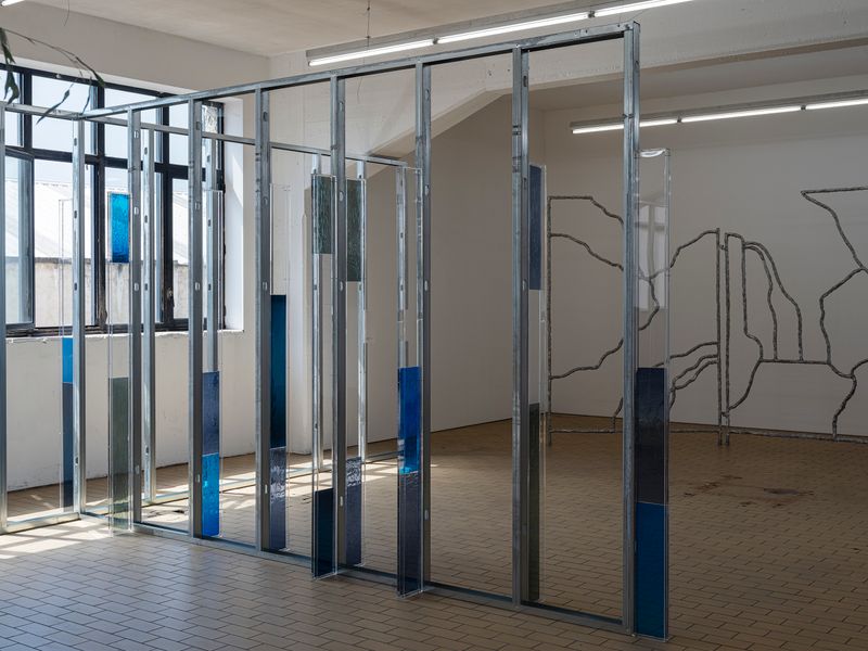 What's in an artwork. Exhibition view, Anneke Eussen, Filip Vervaet. Photo by Dani Gherca