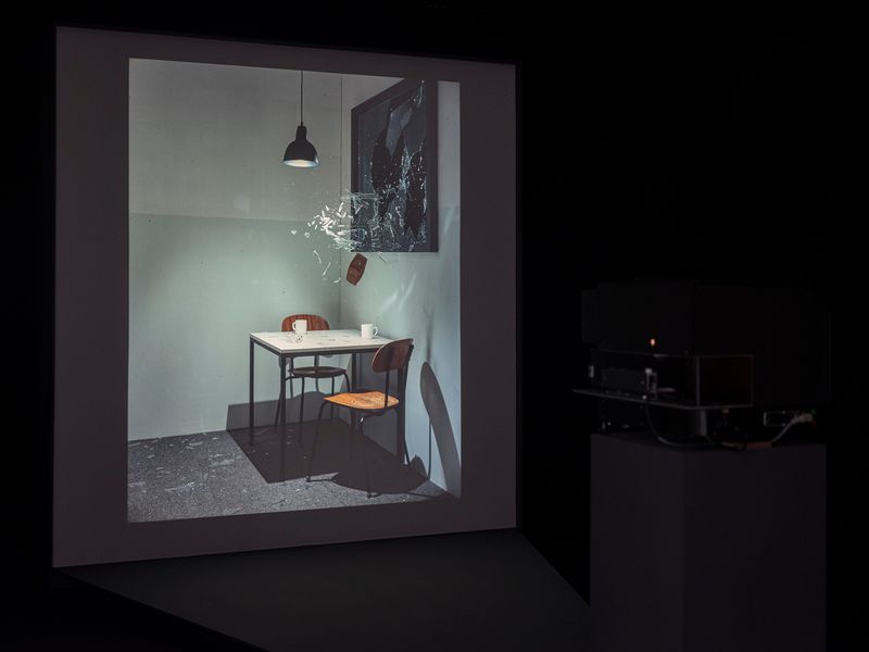 What's in an artwork. Exhibition view, Geert Goiris. Photo by Dani Gherca