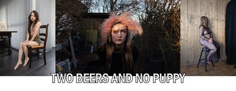 Flyer Two beers and no puppy 1
