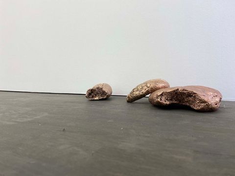 Mostafa saifi rahmouni Pieces of breadbronze