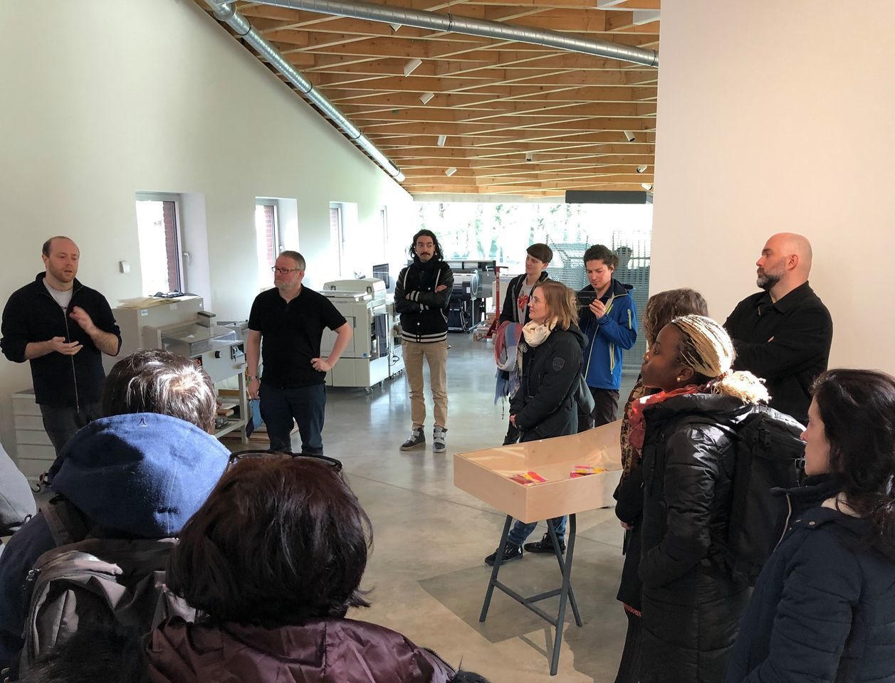 Study trip to Frans Masereel Centre, De Pont and EKWC, 2020
