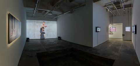 Exhibition view: Aziz Hazara, Bani Abidi, and Prabhakar Pachpute, Gardens as Thought Form: Lexicons for Revolution. Courtesy Experimenter.