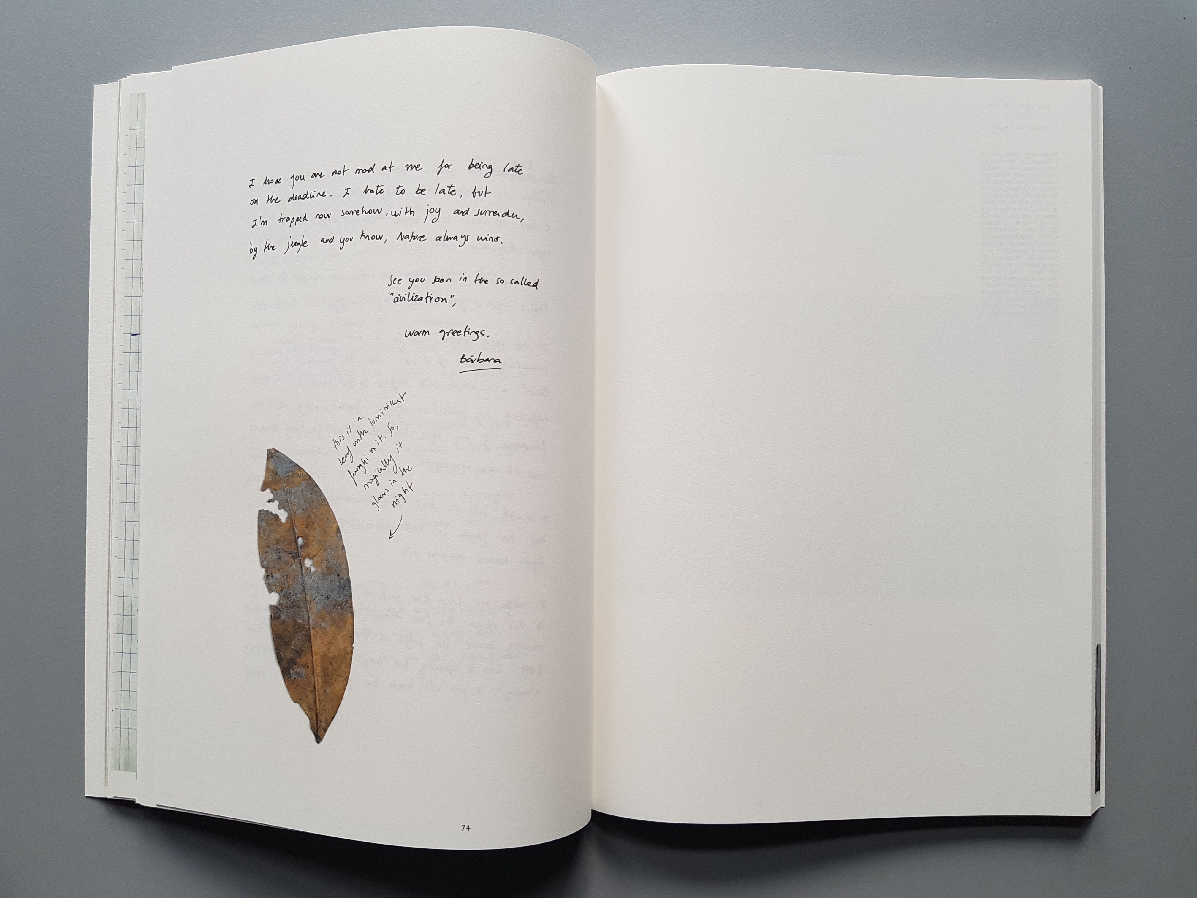 Bárbara Sánchez Barroso, das wort ozean, 2019