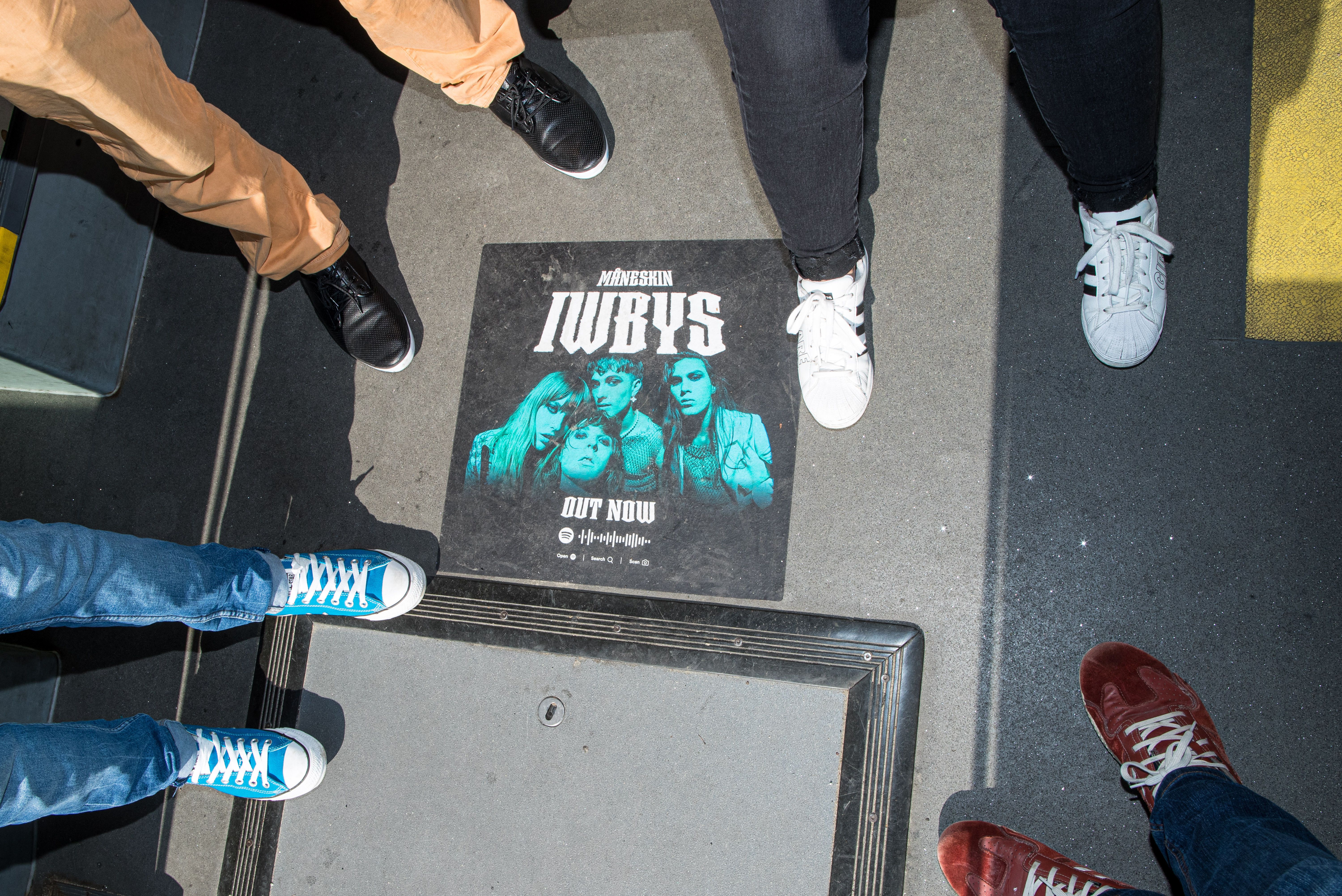 Floor sticker - Sony Music