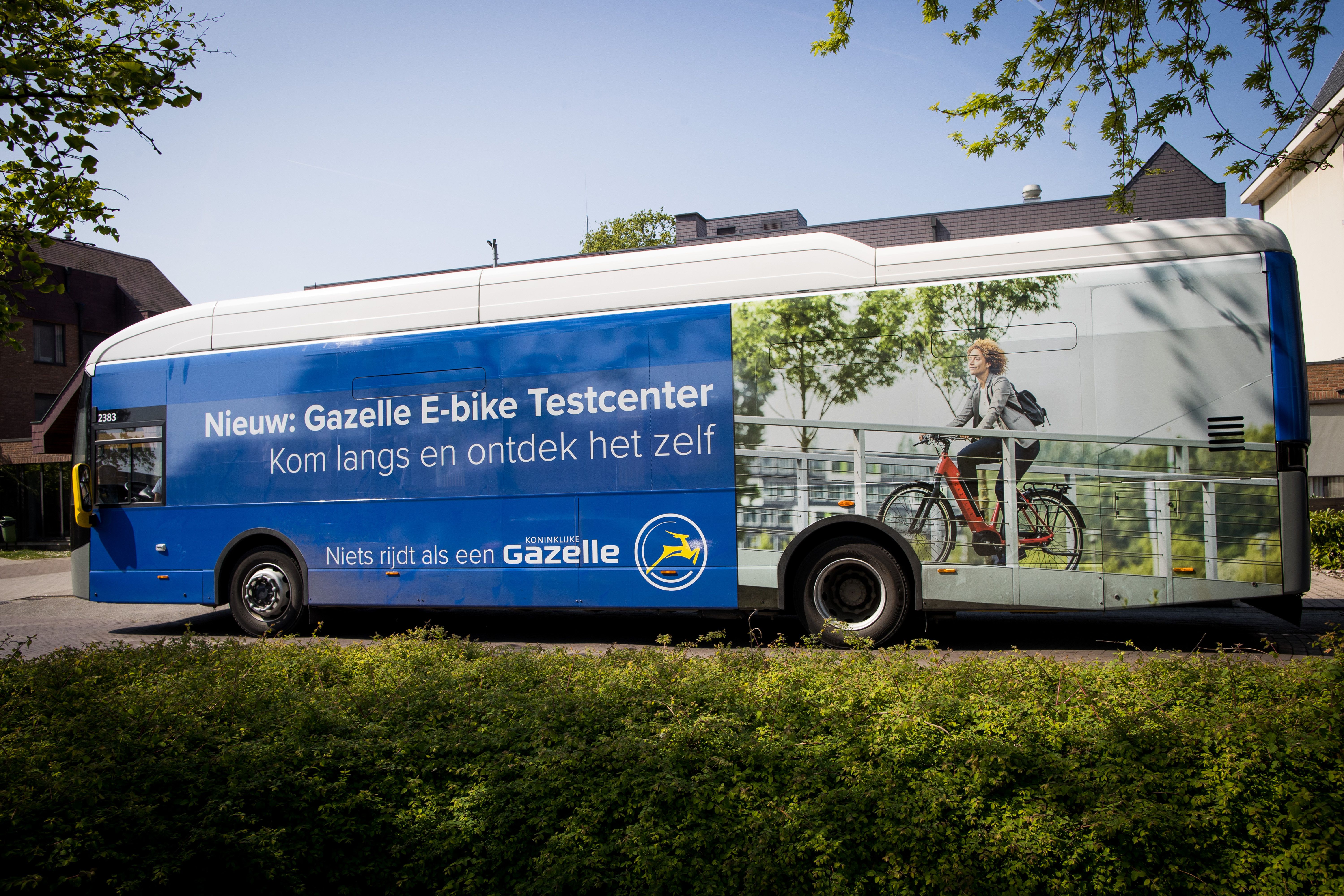Full wrap - Gazelle e-bike store