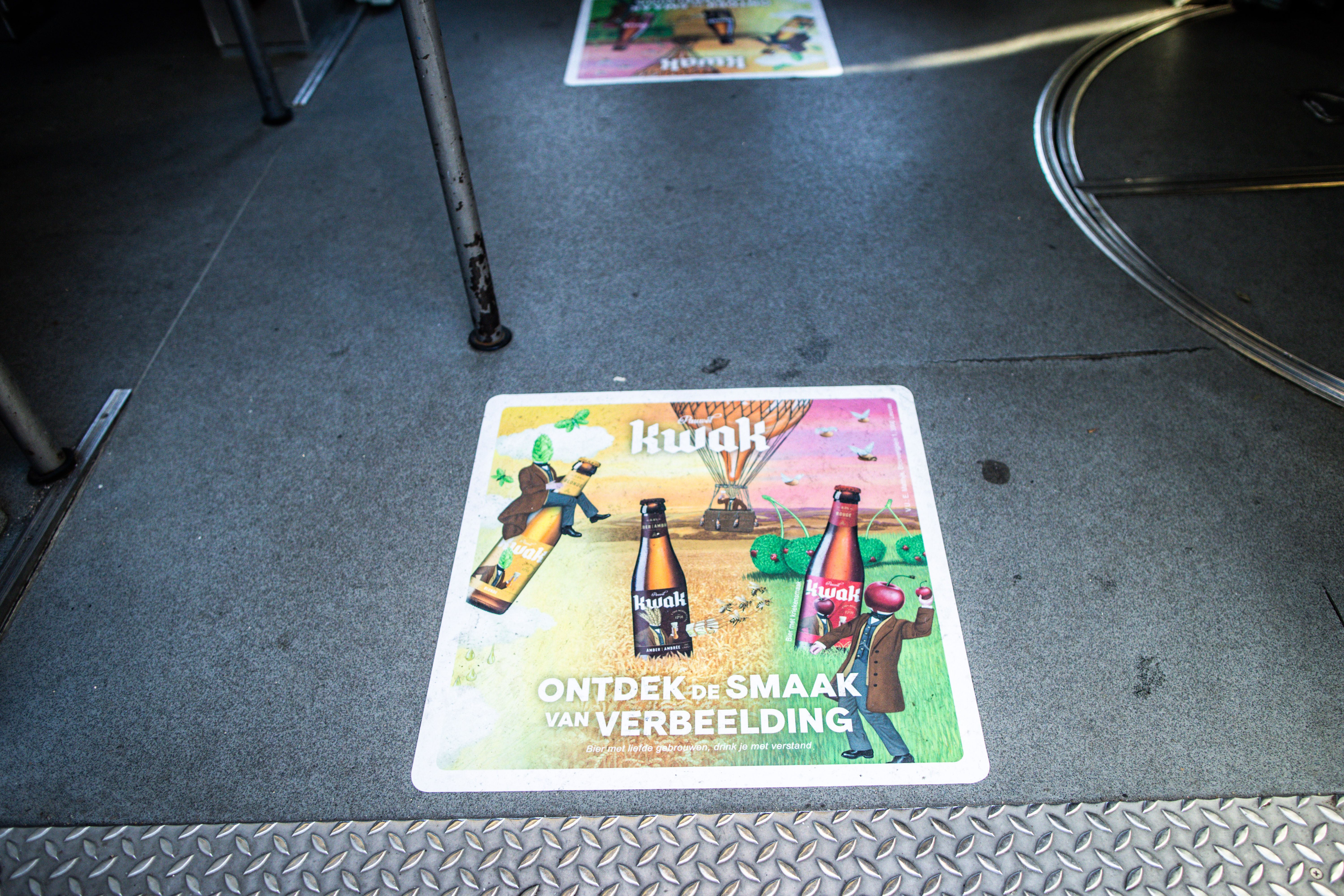 Floor sticker - Kwak