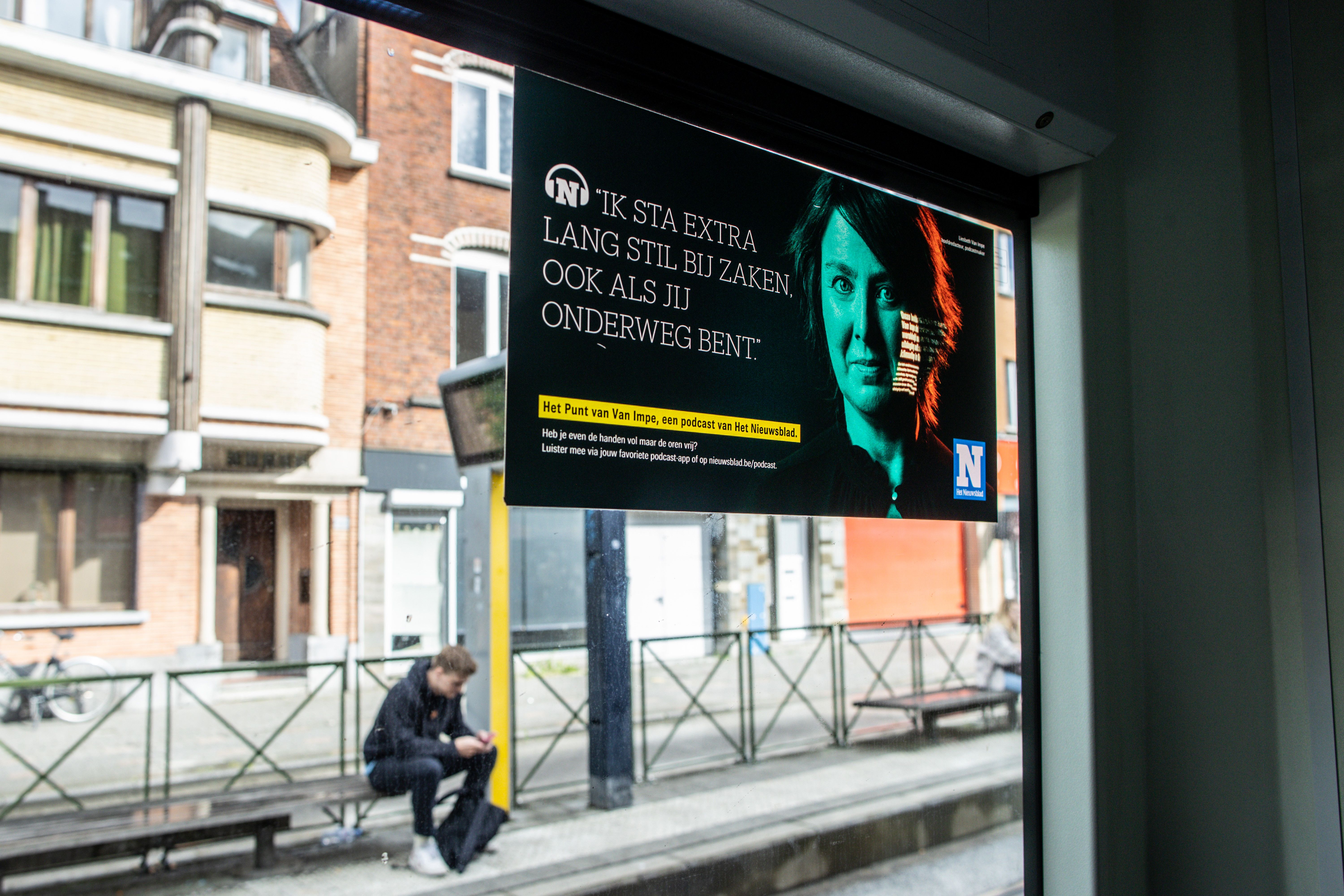 Window sticker - Nieuwsblad