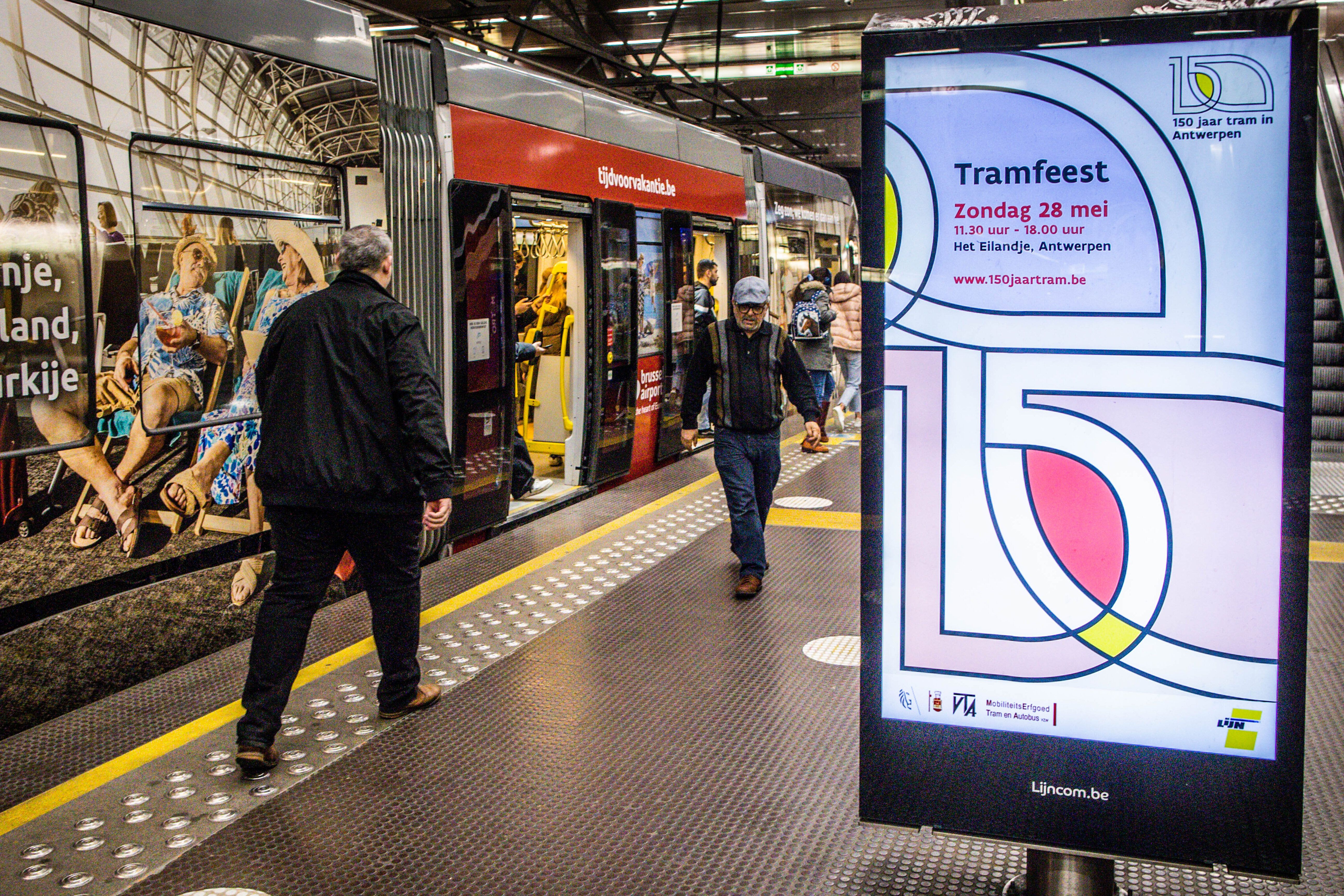DOOH - Tramfeest De Lijn