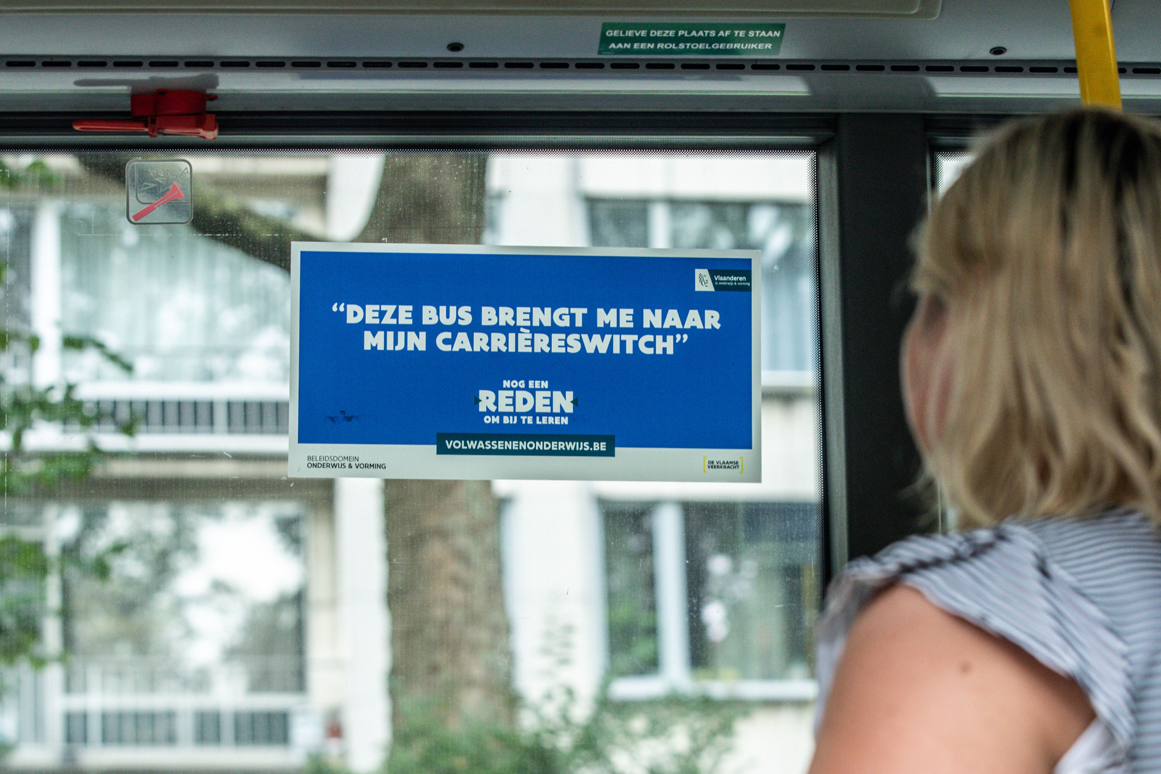 Window sticker - Gouvernement flamand