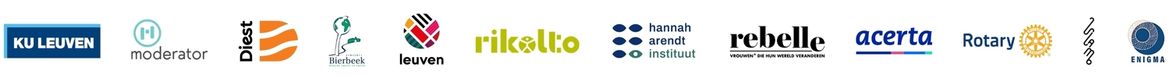 Interactieve lezing logo's organisaties