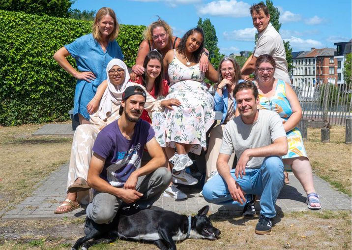 Groepsfoto Onderbelicht Dendermonde