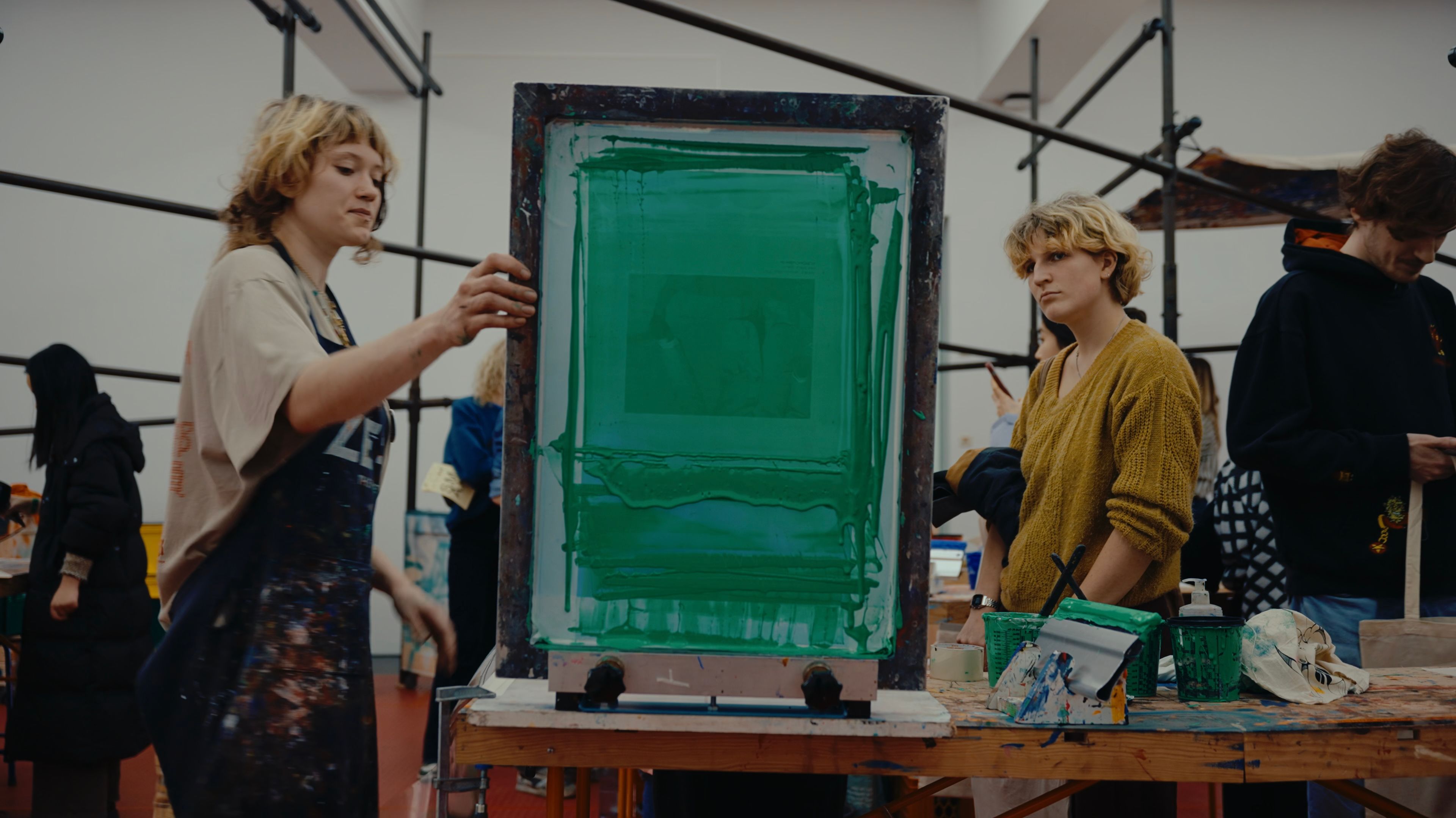 SMAK Museumnacht2025 Zeefdruk