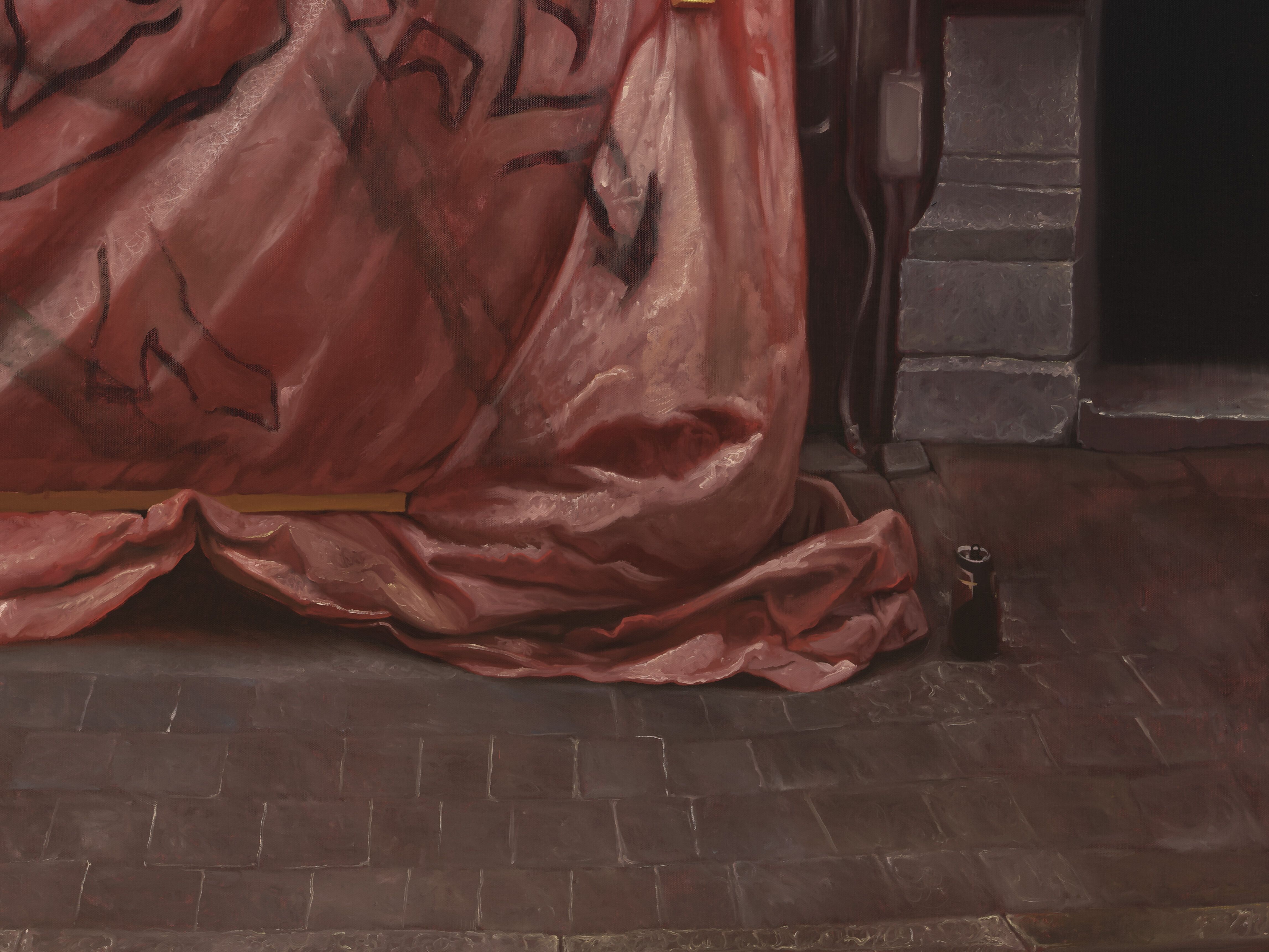 Bendt Eyckermans, A horse (detail), 2025.