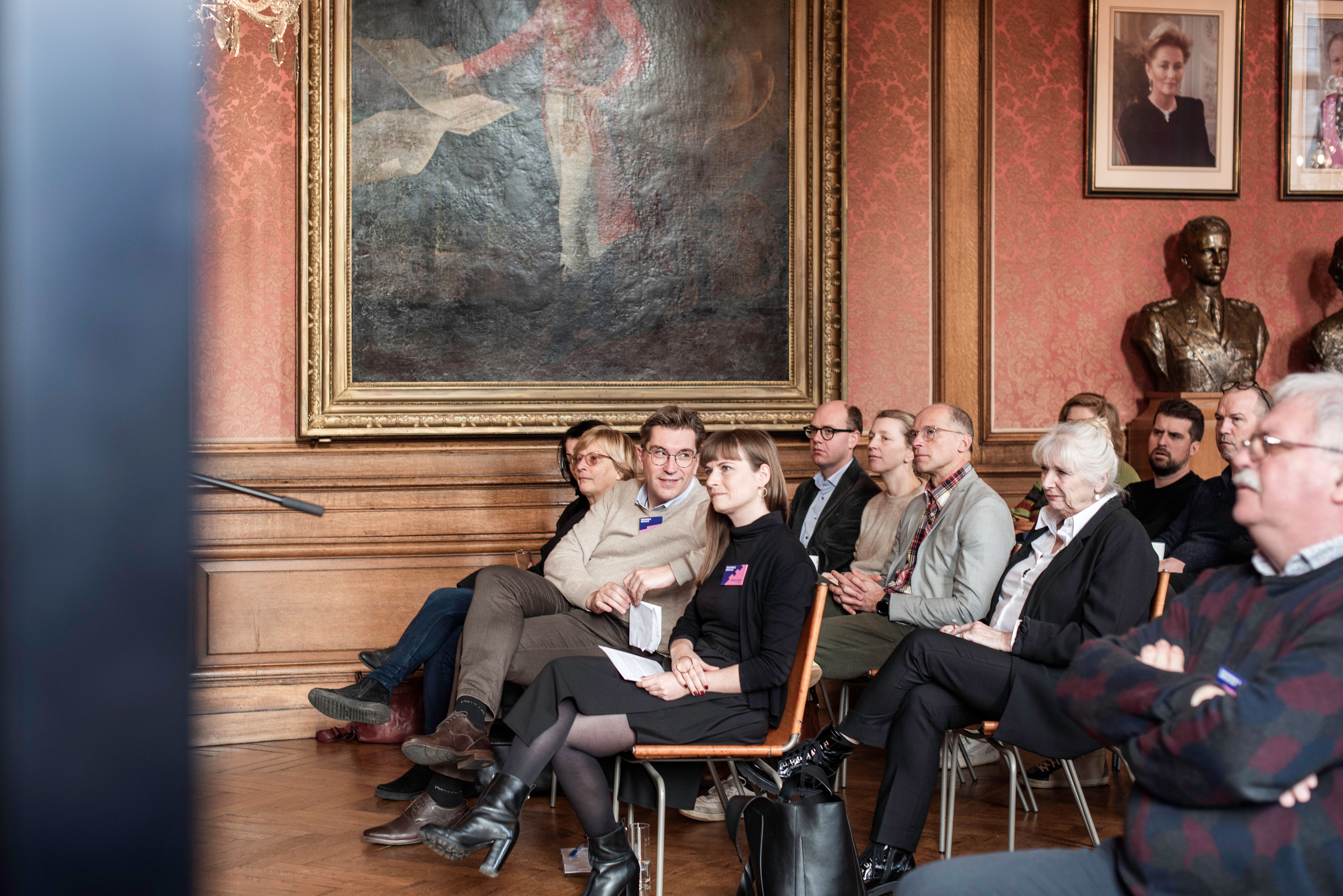 Persmoment Triënnale Brugge 2024