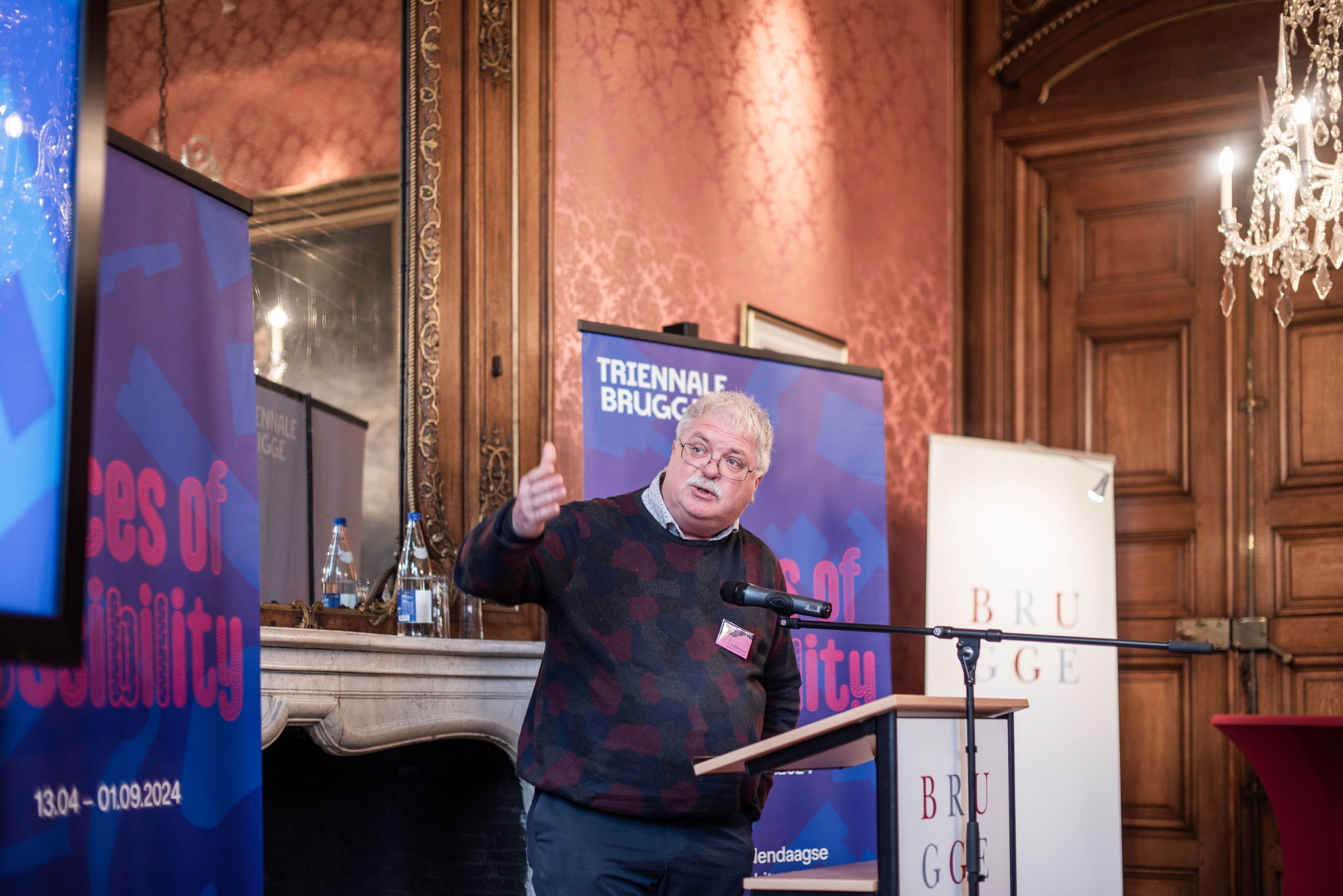 Persmoment Triënnale Brugge 2024
