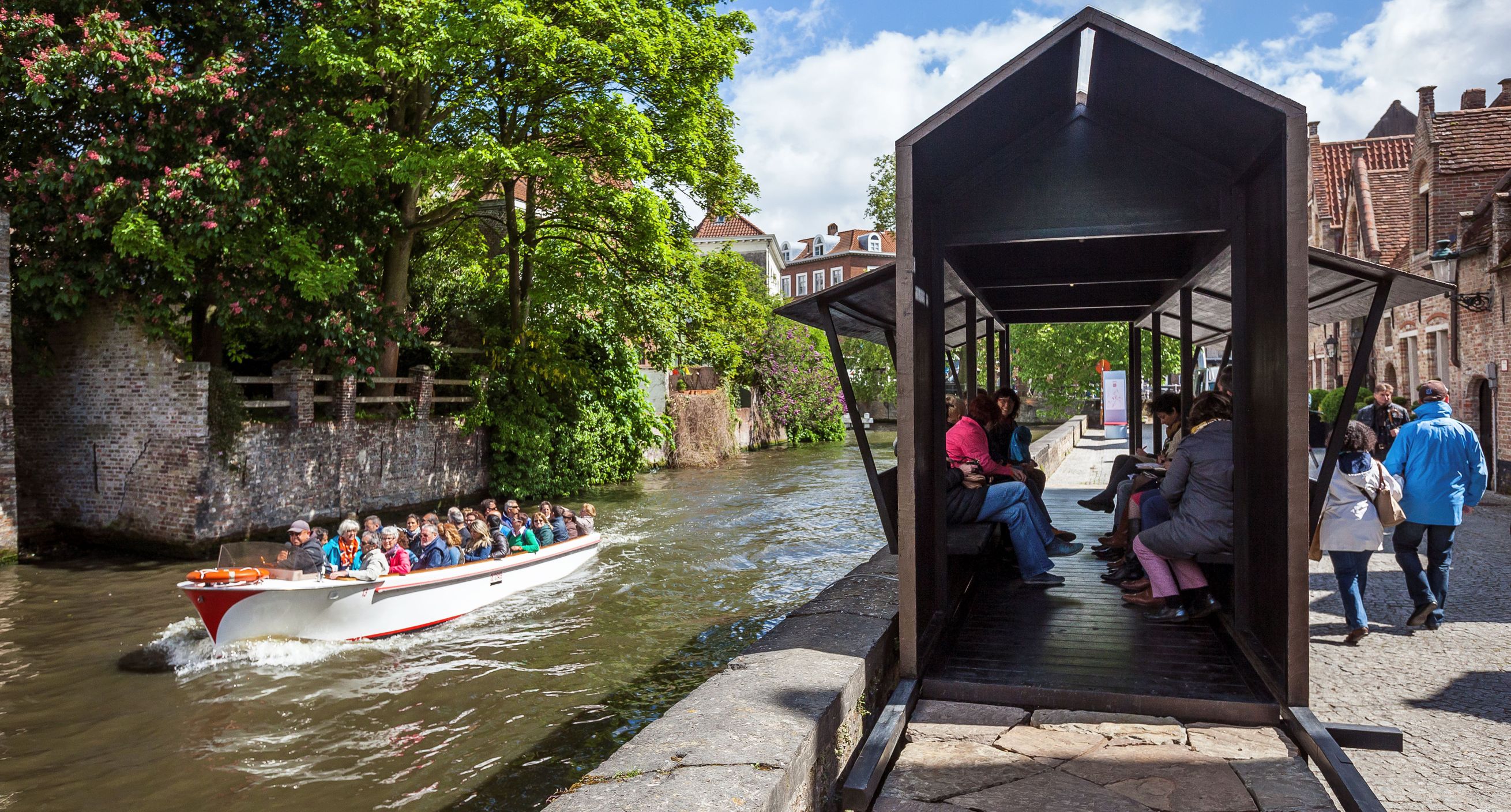 Triennale Brugge 2015 Studio Mumbai Bridge by the Canal Matthias Desmet