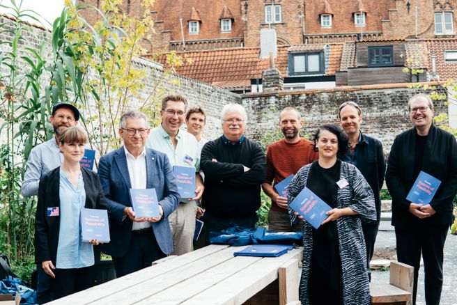 Persmoment Triënnale Brugge 2024