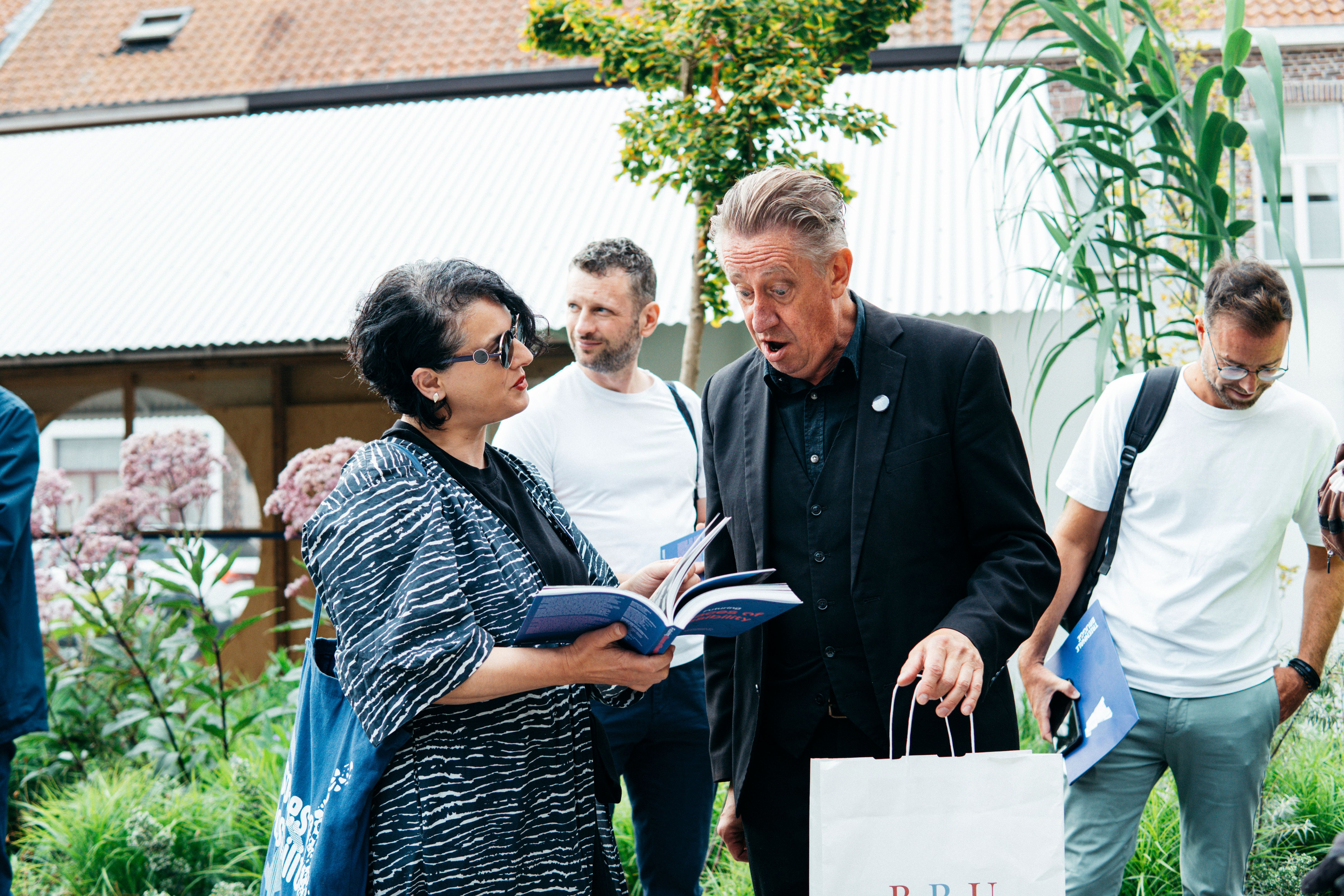 Persmoment Triënnale Brugge 2024