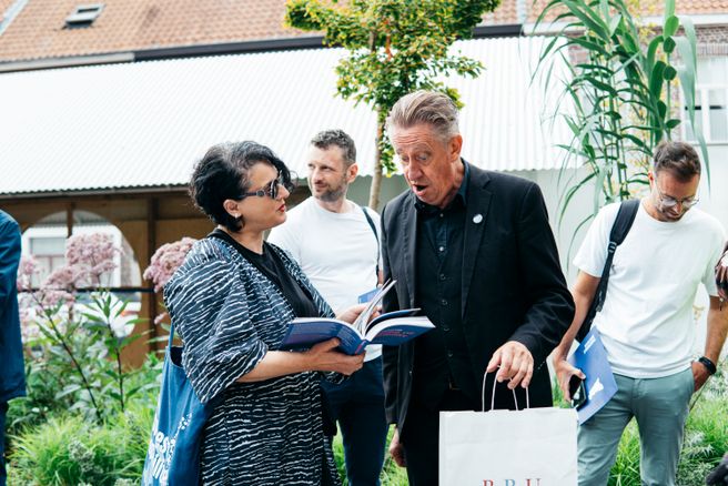 Persmoment Triënnale Brugge 2024