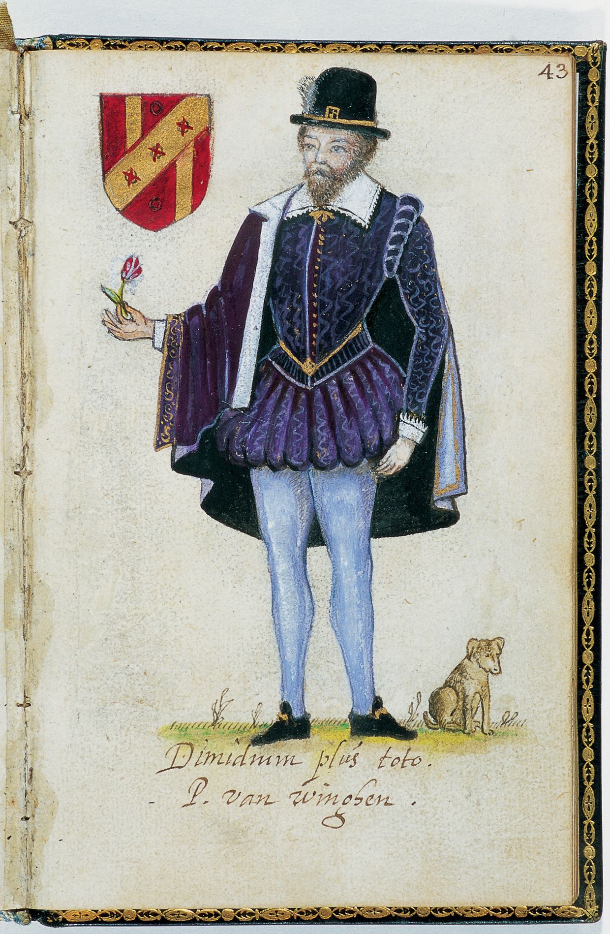 Folio 43. Tulpenbollen waren erg duur en zorgden ook in het Antwerpen van de 17de eeuw voor een ware tulpomanie.