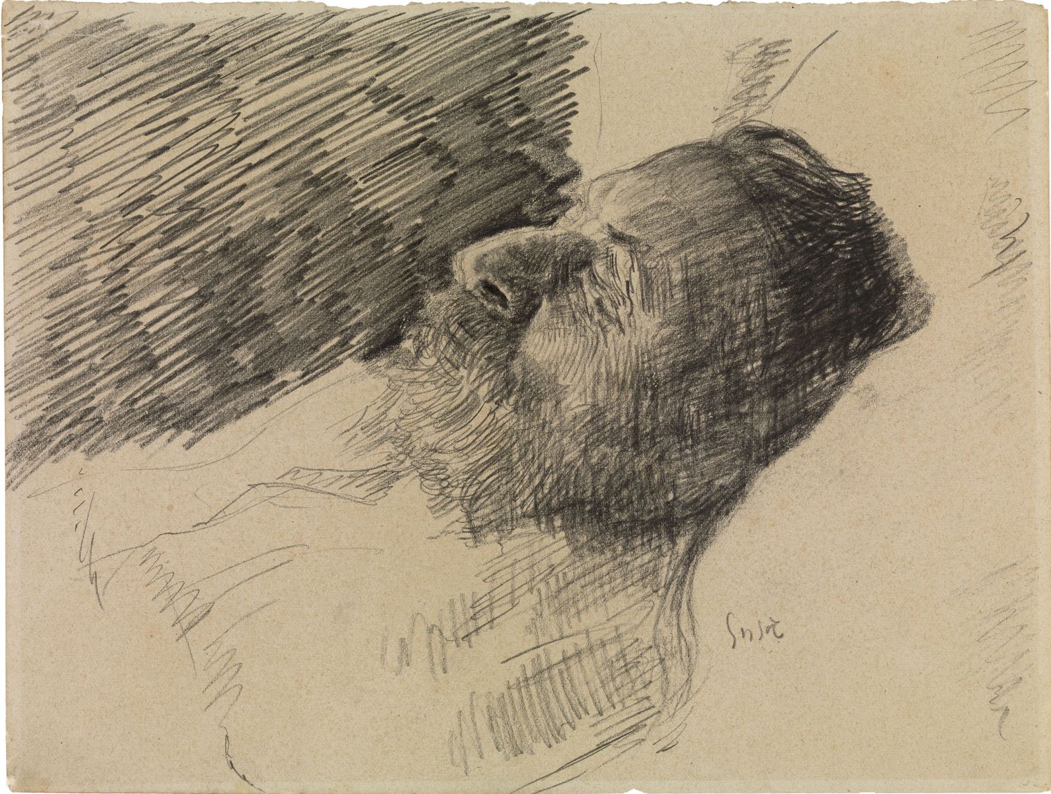 James Ensor, Mijn dode vader, 1888, collectie KMSKA, inv. 2737