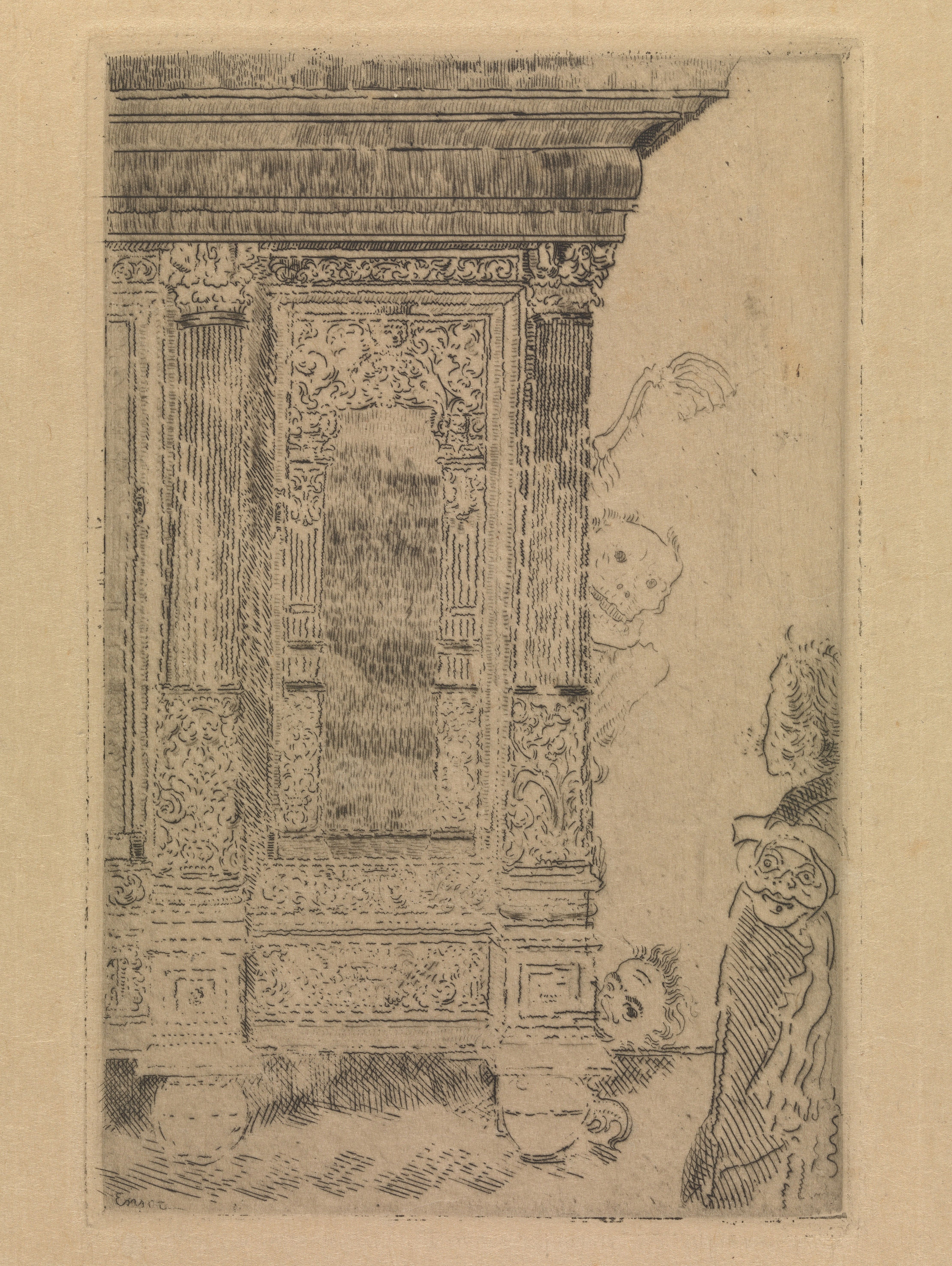 James Ensor, Meuble hanté (Het betoverde meubel)