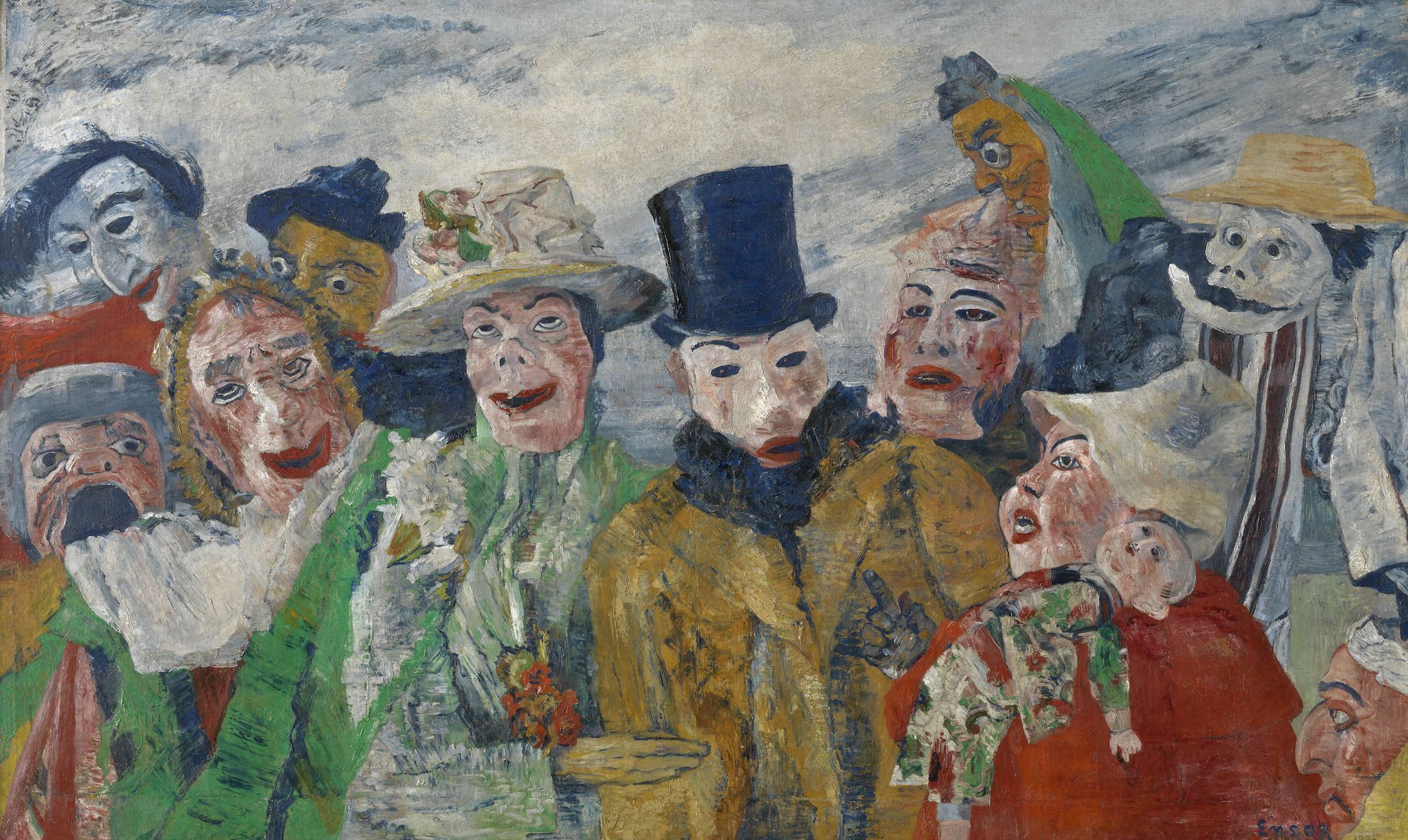 James Ensor, The intrigue