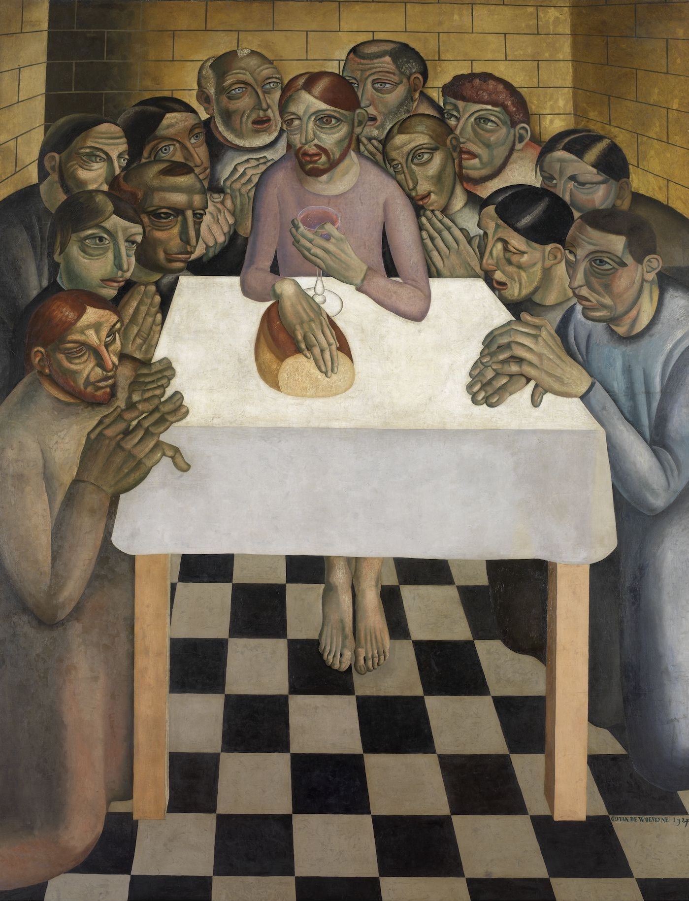 Gustave Van de Woestyne, Laatste Avondmaal