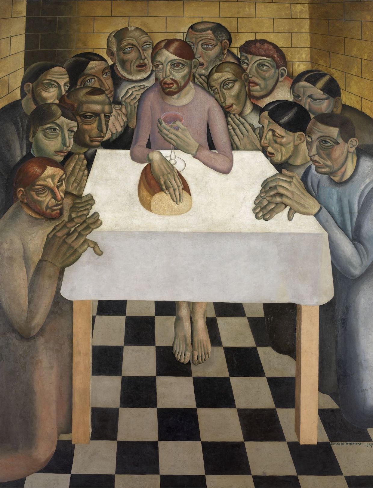 Gustave Van de Woestyne, Laatste Avondmaal