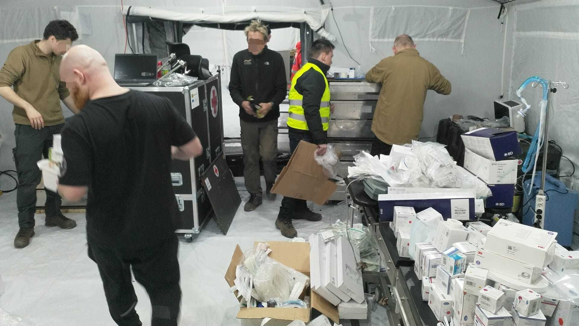 Klaarmaken voor start ingrepen