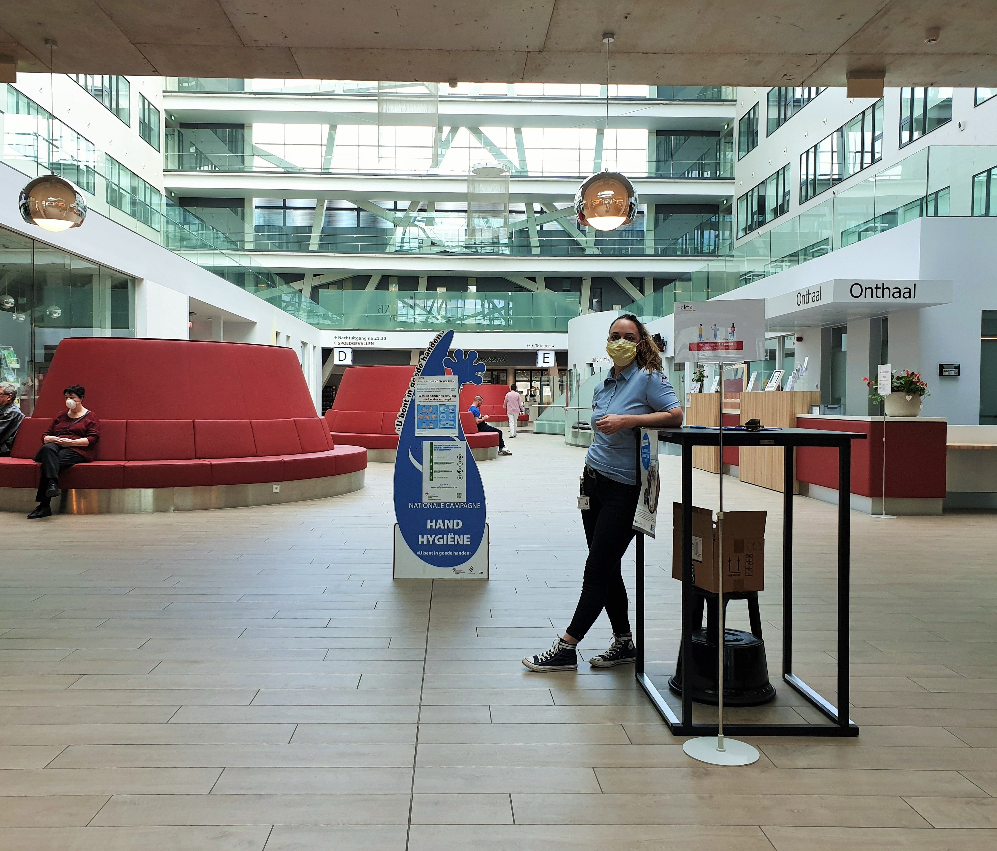 Onthaal atrium