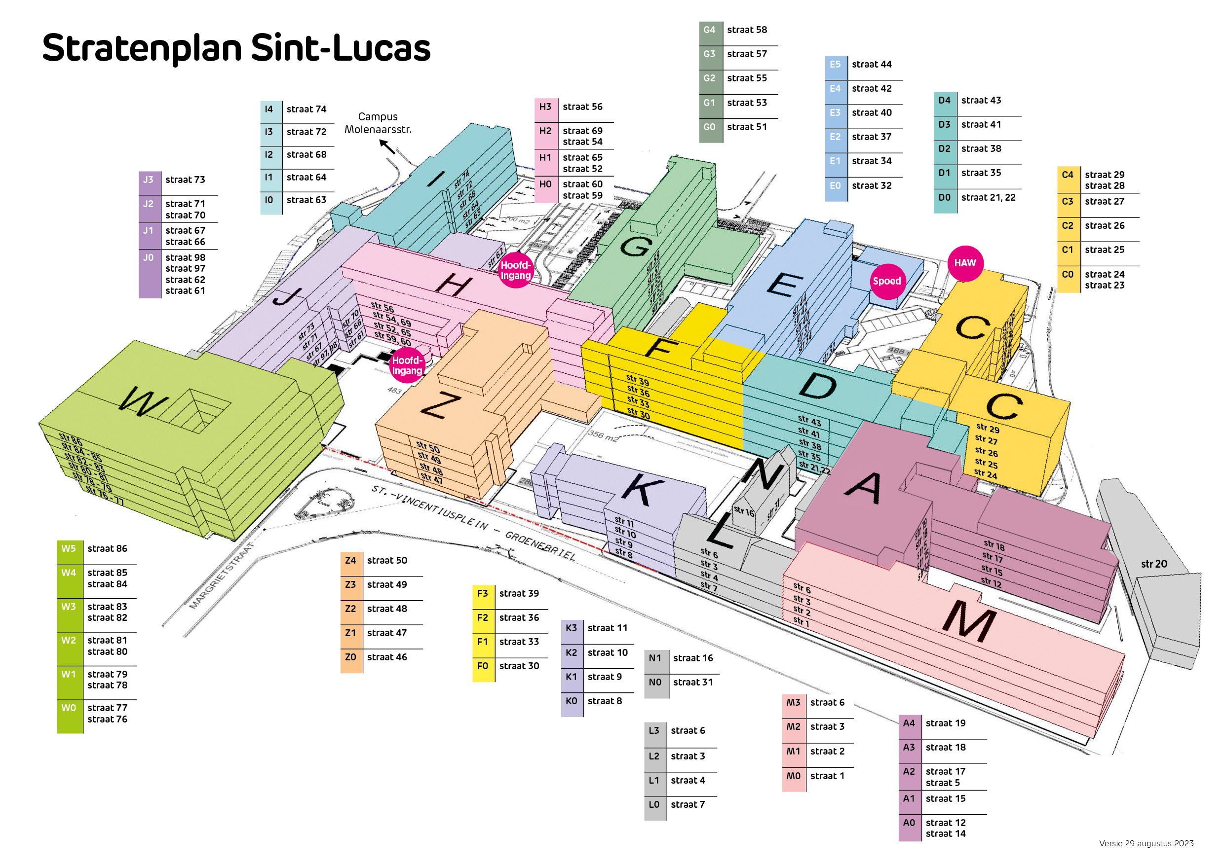 Stratenplan